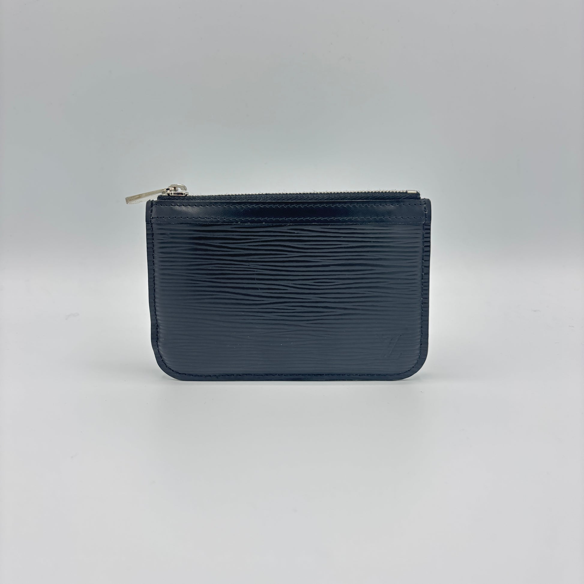 Epi Leather Coin Pouch Zipper