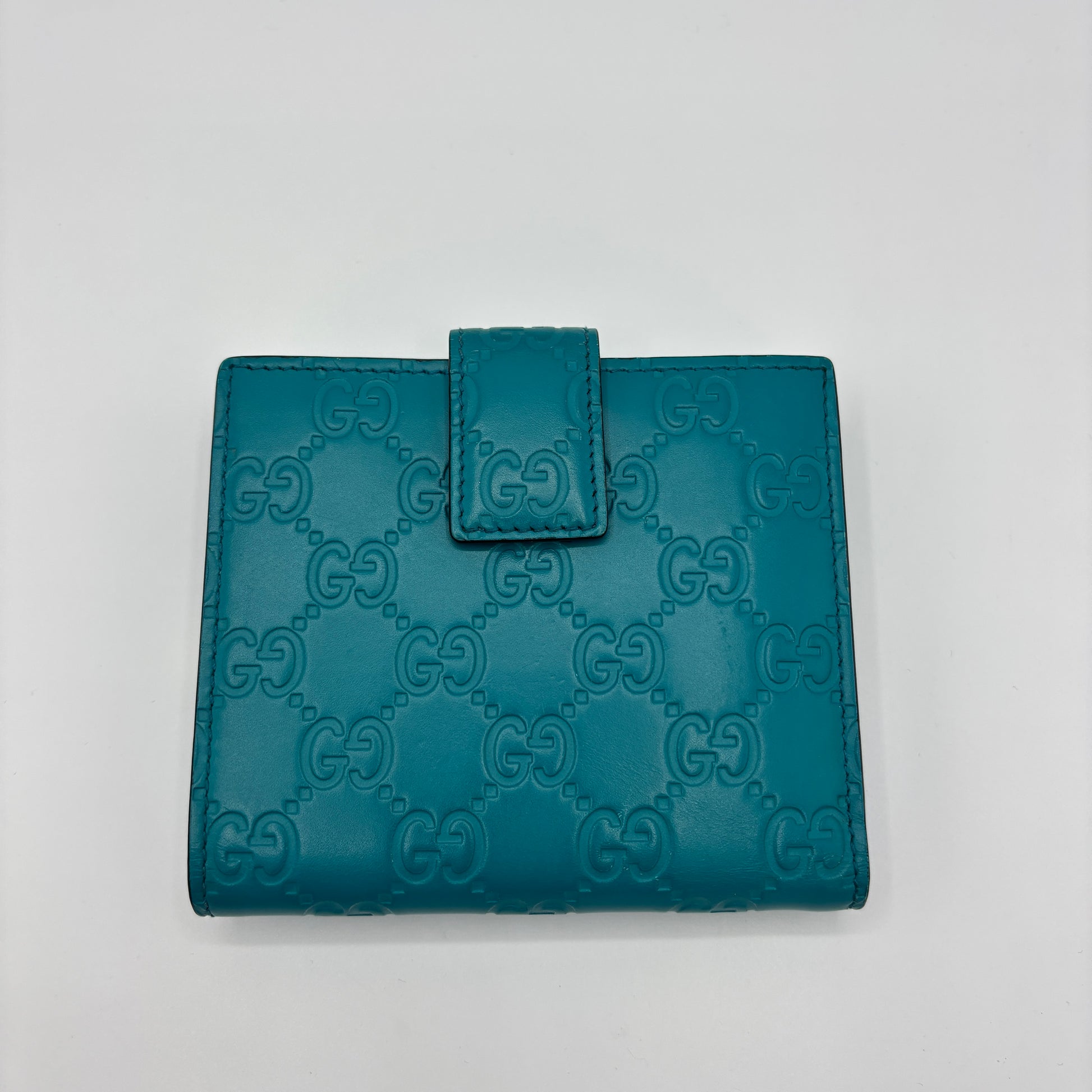 Microguccissima Pattern Compact Wallet