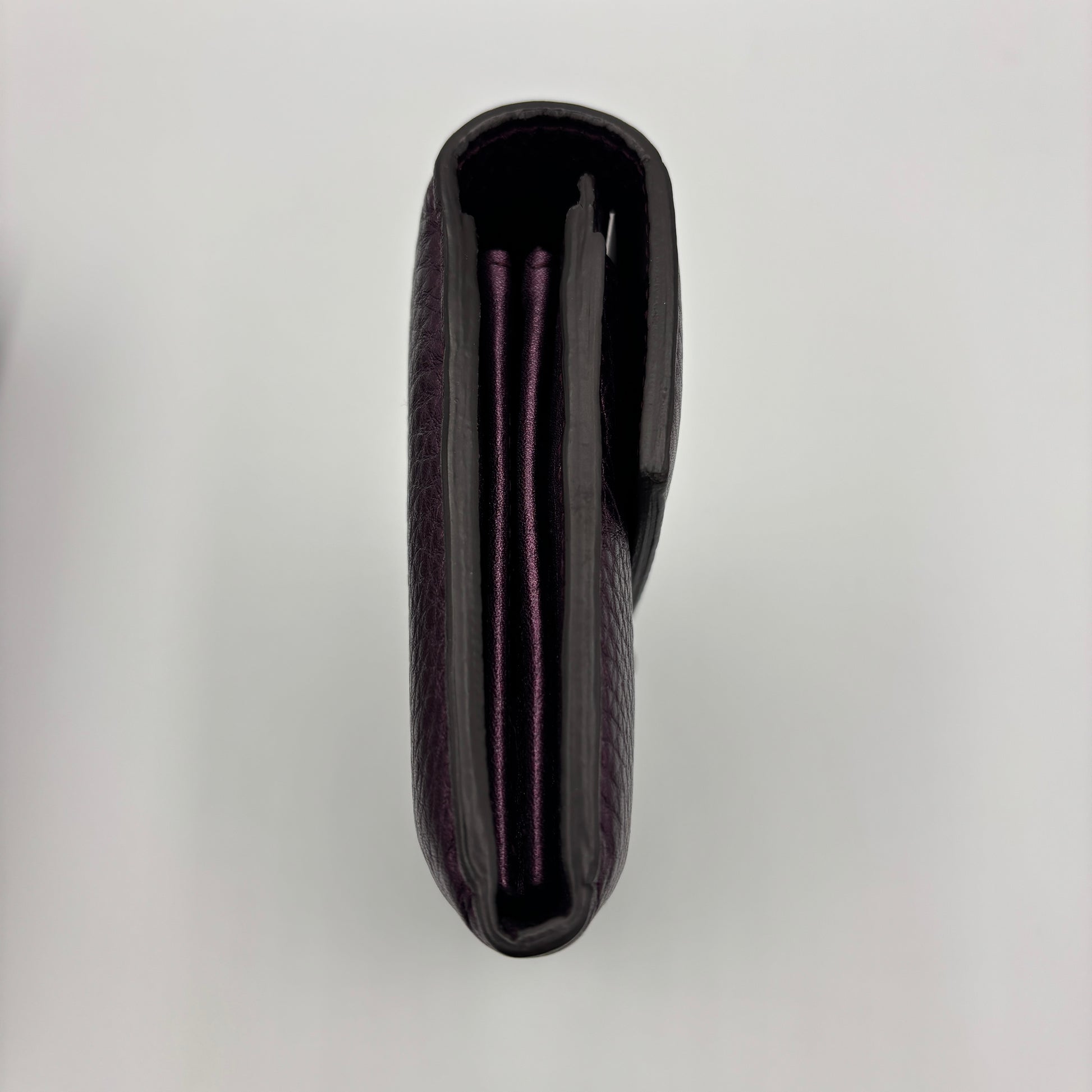 Bamboo Flap Wallet Leather