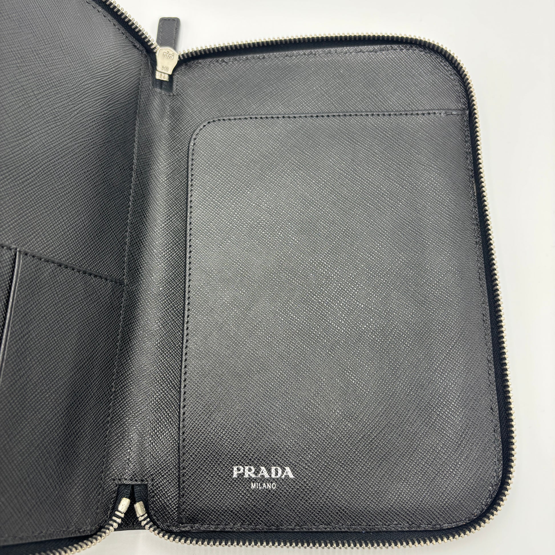 Saffiano Leather Passport Pouch