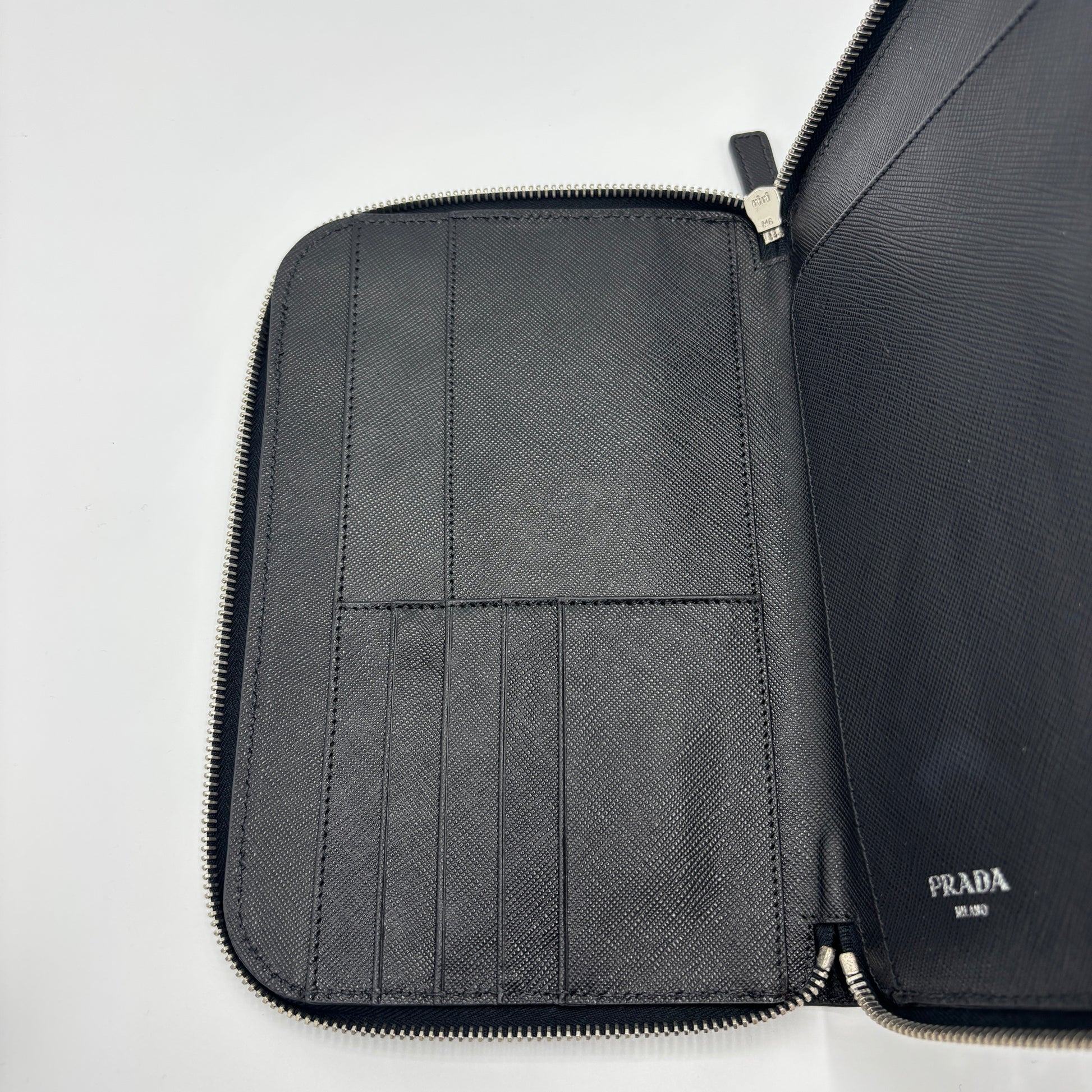 Saffiano Leather Passport Pouch