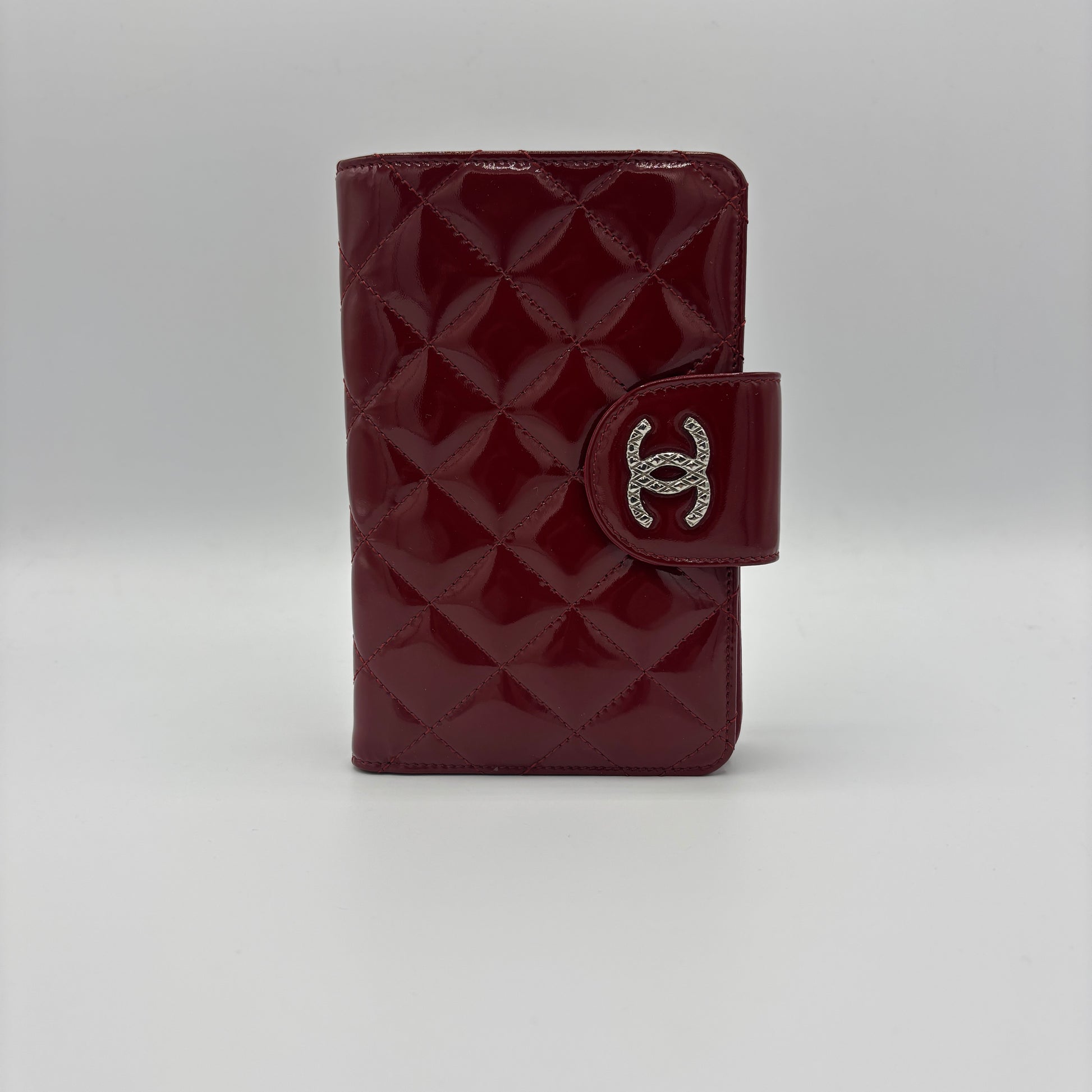 Patent Wallet Red