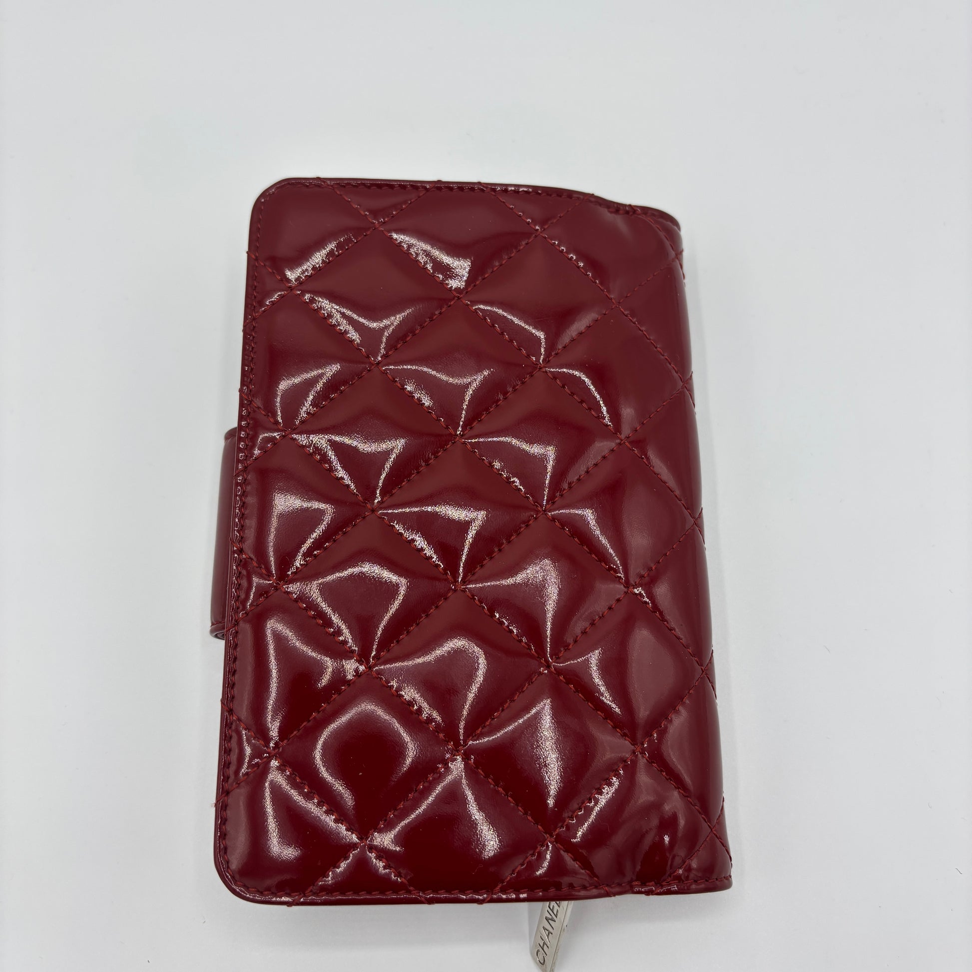 Patent Wallet Red