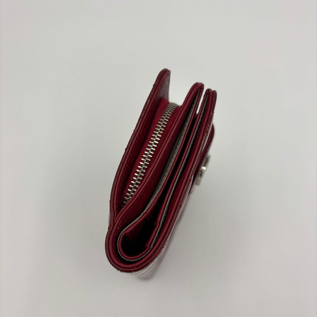 Patent Wallet Red