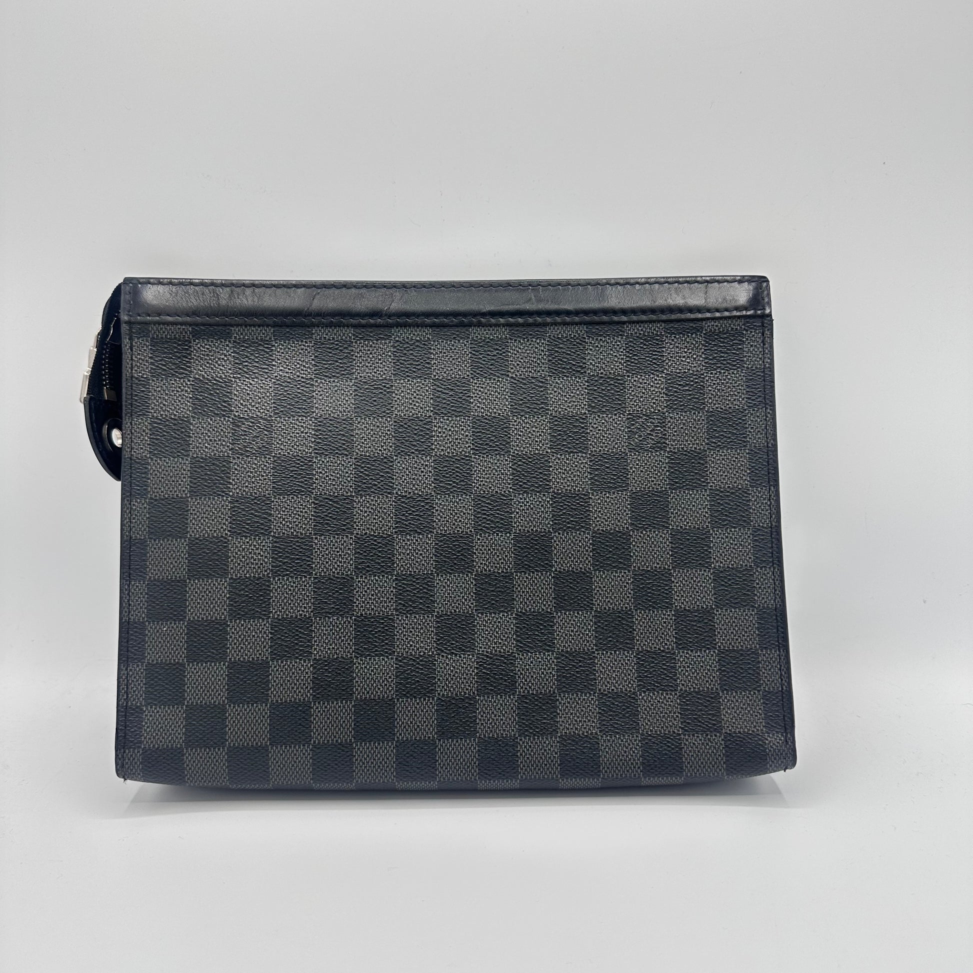 Louis Vuitton Pochette Voyage Damier Graphite GM Black