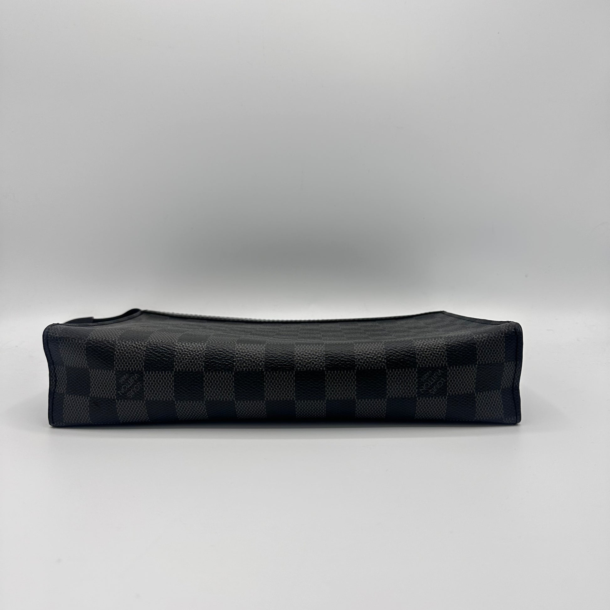 Louis Vuitton Pochette Voyage Damier Graphite GM Black