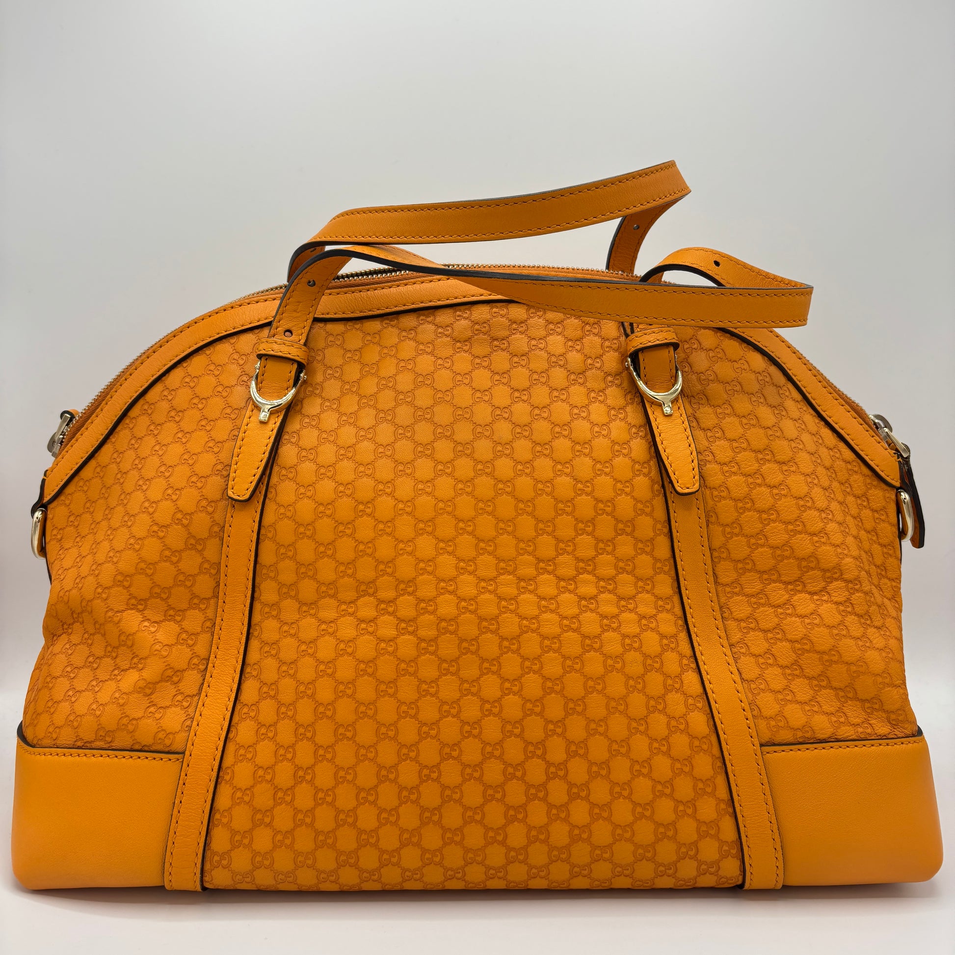 Nice Top Handle Bag Microguccissima Leather Medium