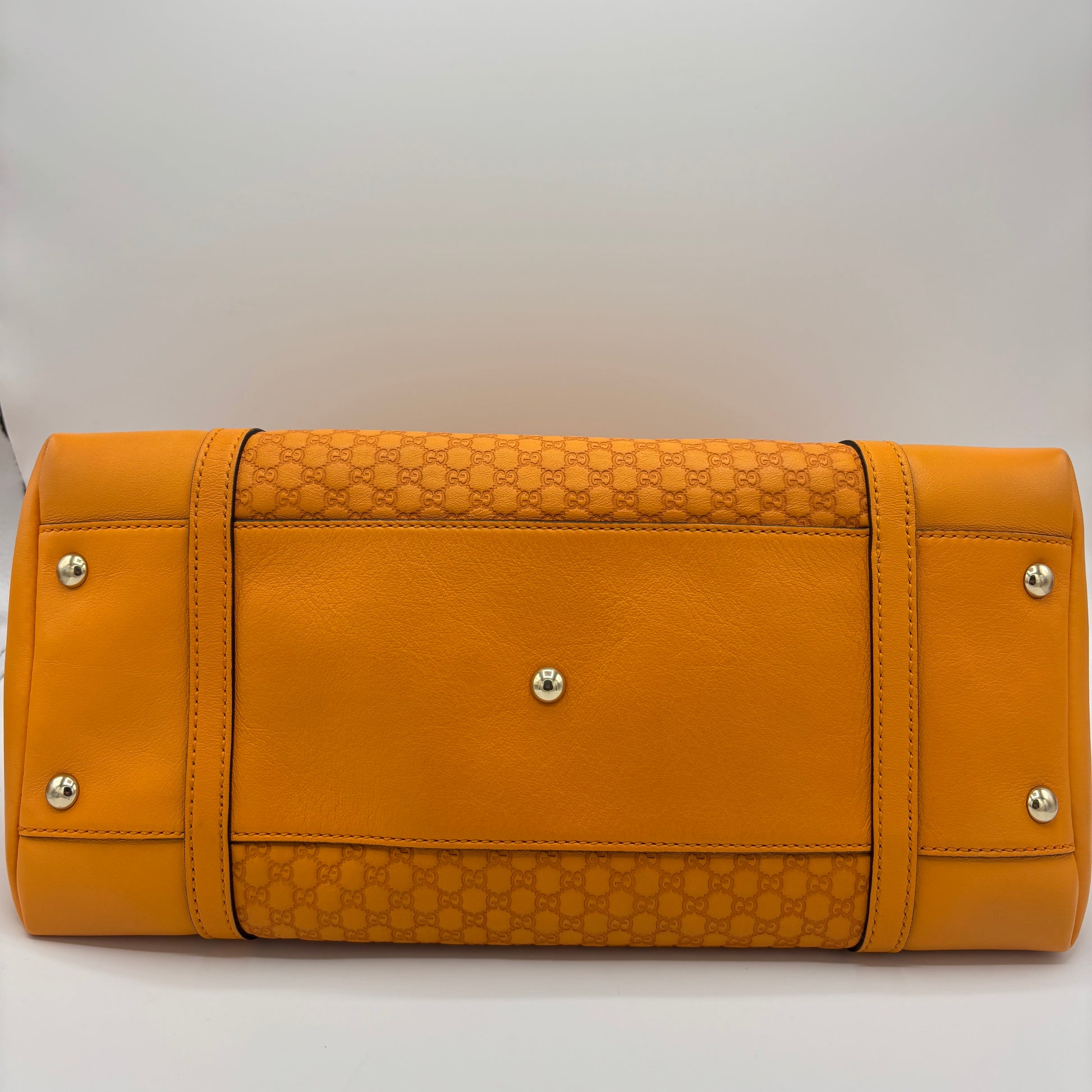 Nice Top Handle Bag Microguccissima Leather Medium
