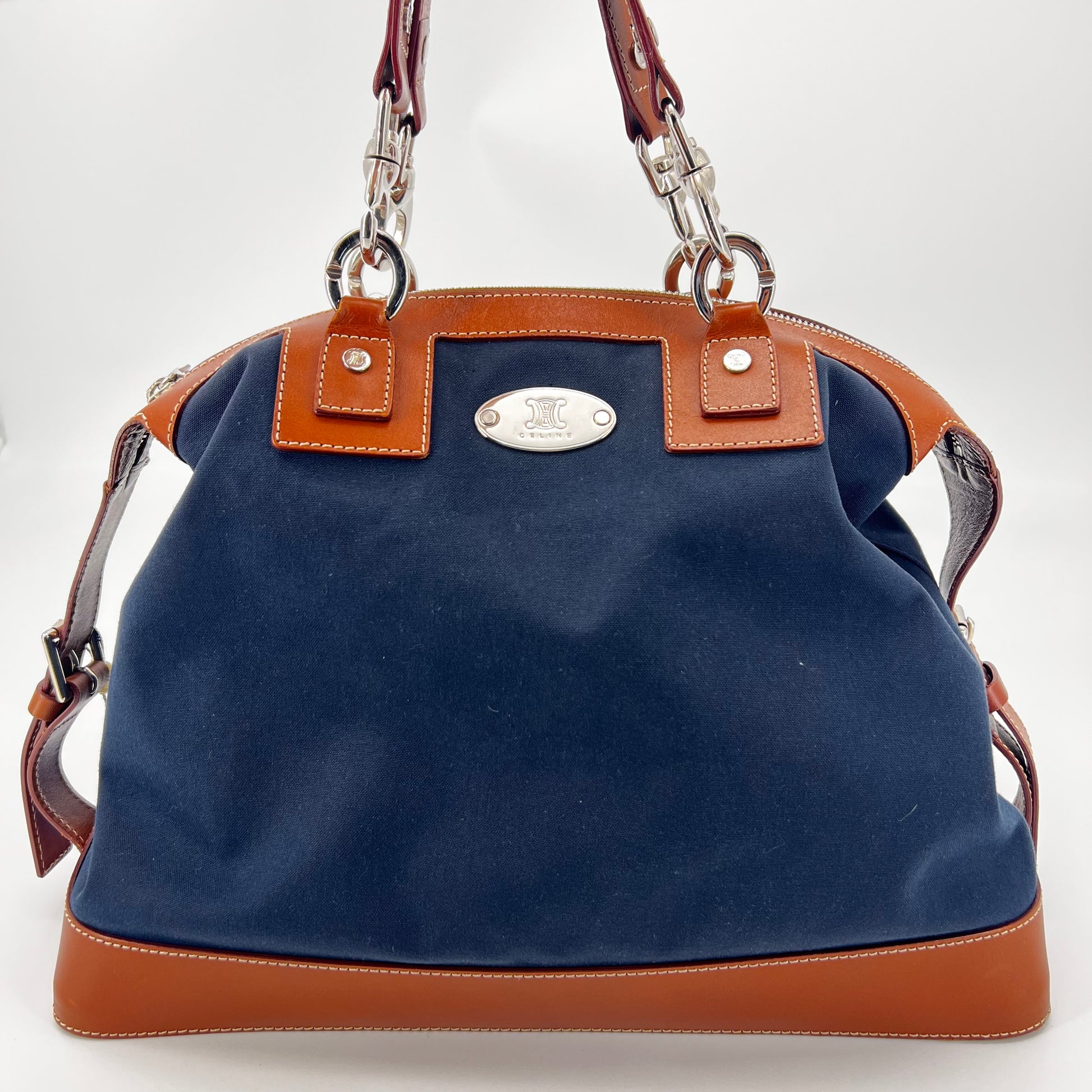 Canvas Top Handle Bag twins