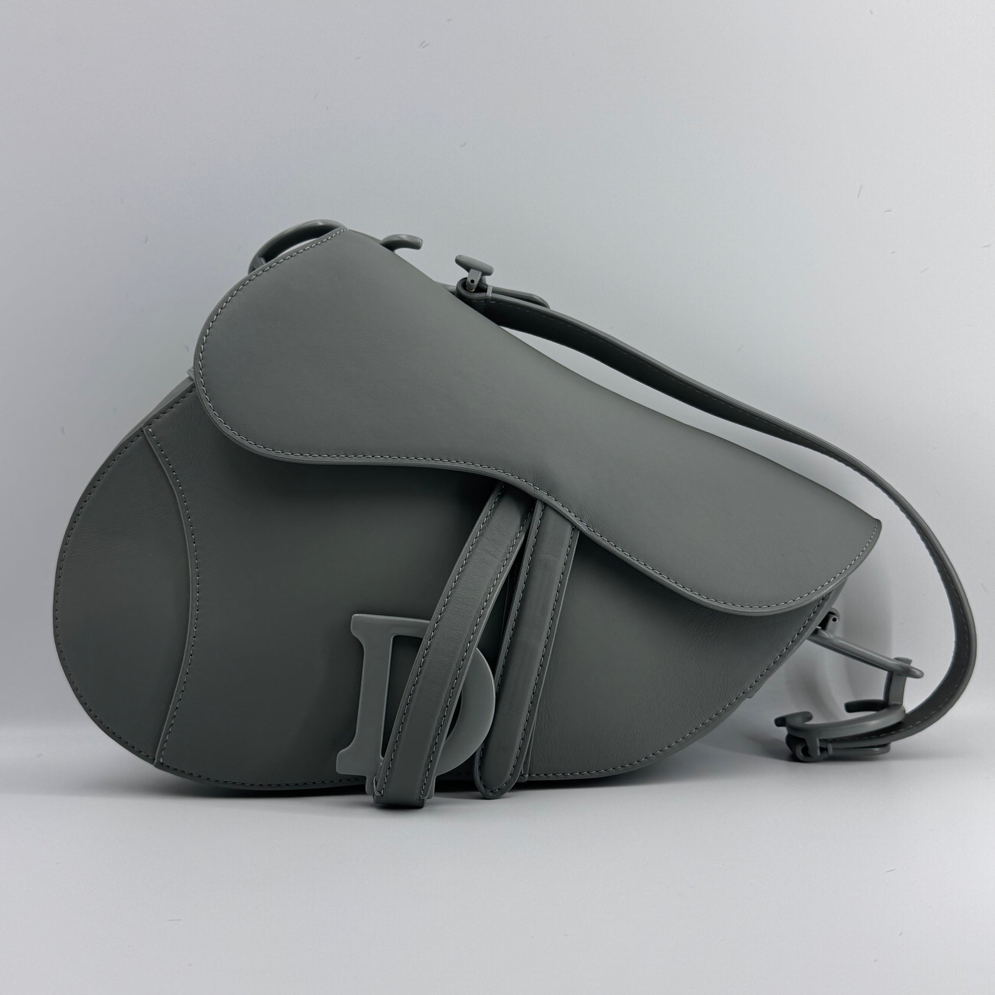 Ultra Matte Saddle Leather Handbag NJ
