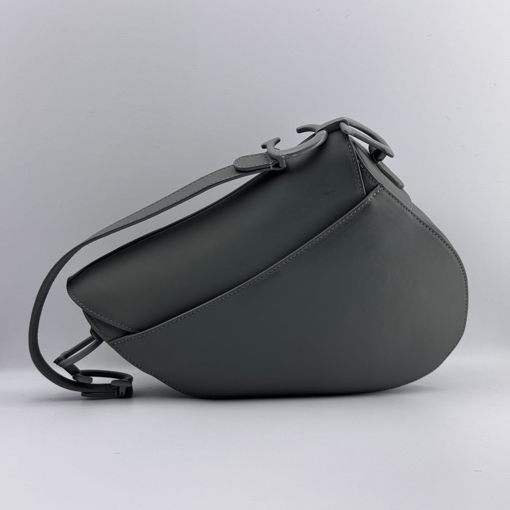 Ultra Matte Saddle Leather Handbag NJ