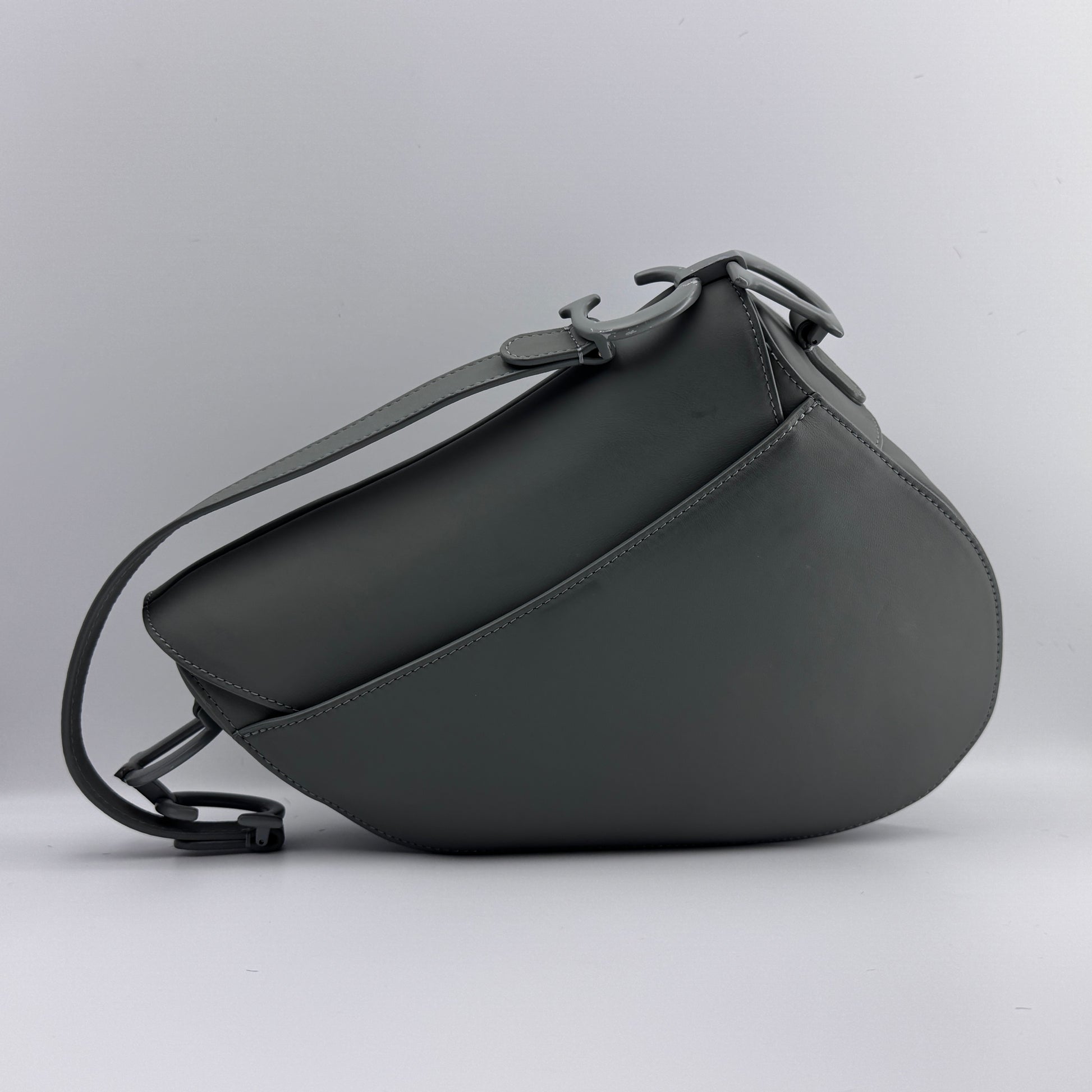 Ultra Matte Saddle Leather Handbag NJ