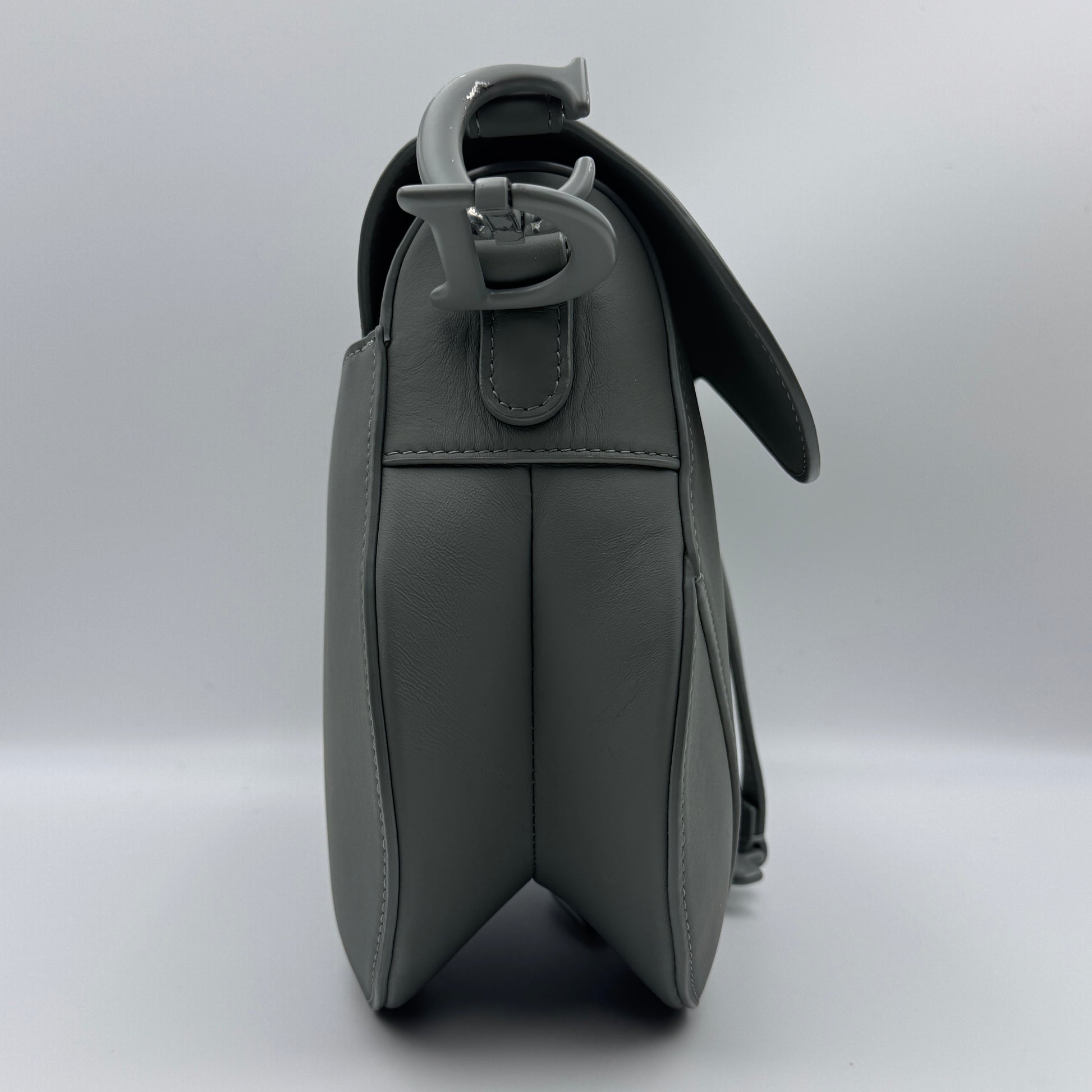 Ultra Matte Saddle Leather Handbag NJ