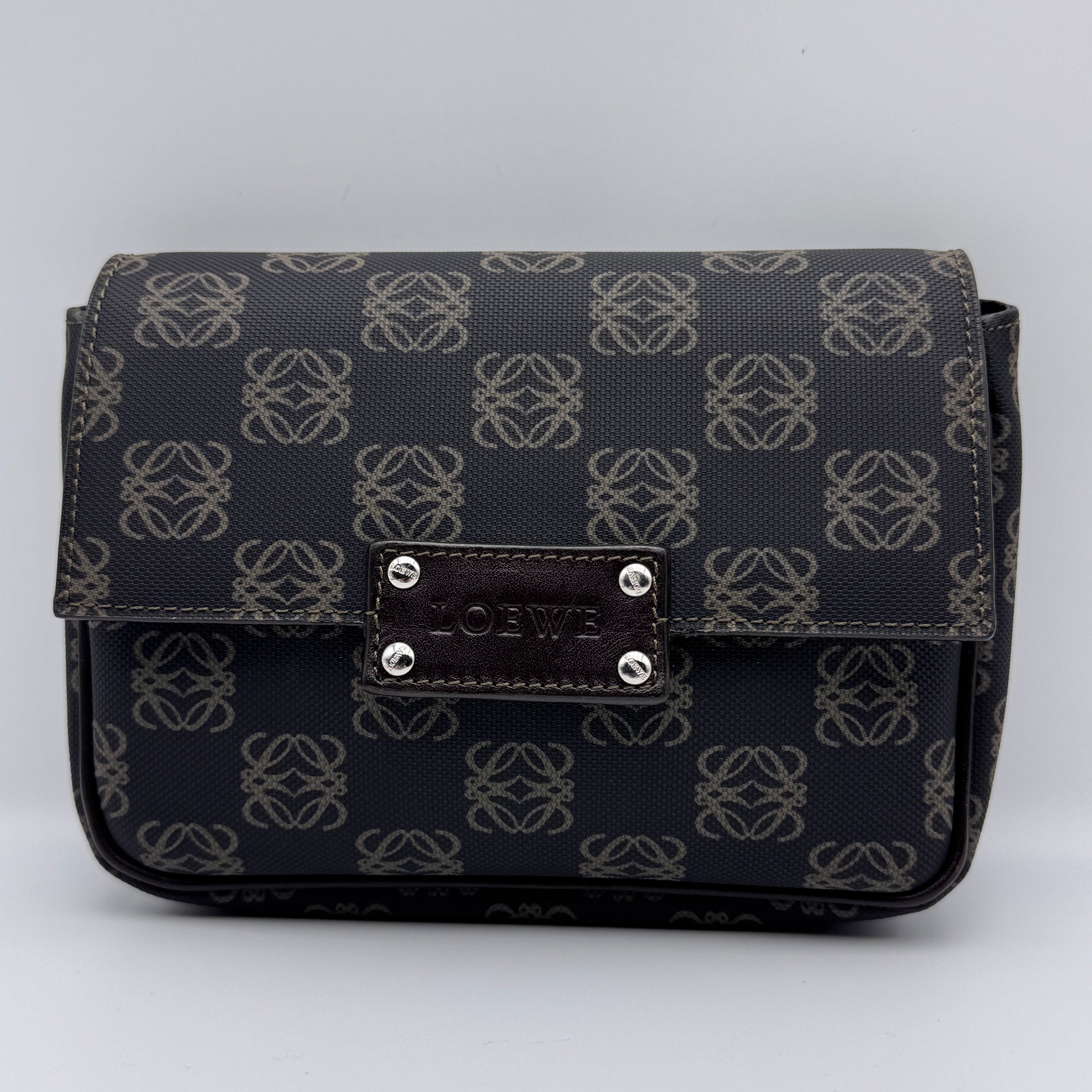Canvas Monogram Belt Bag NJ