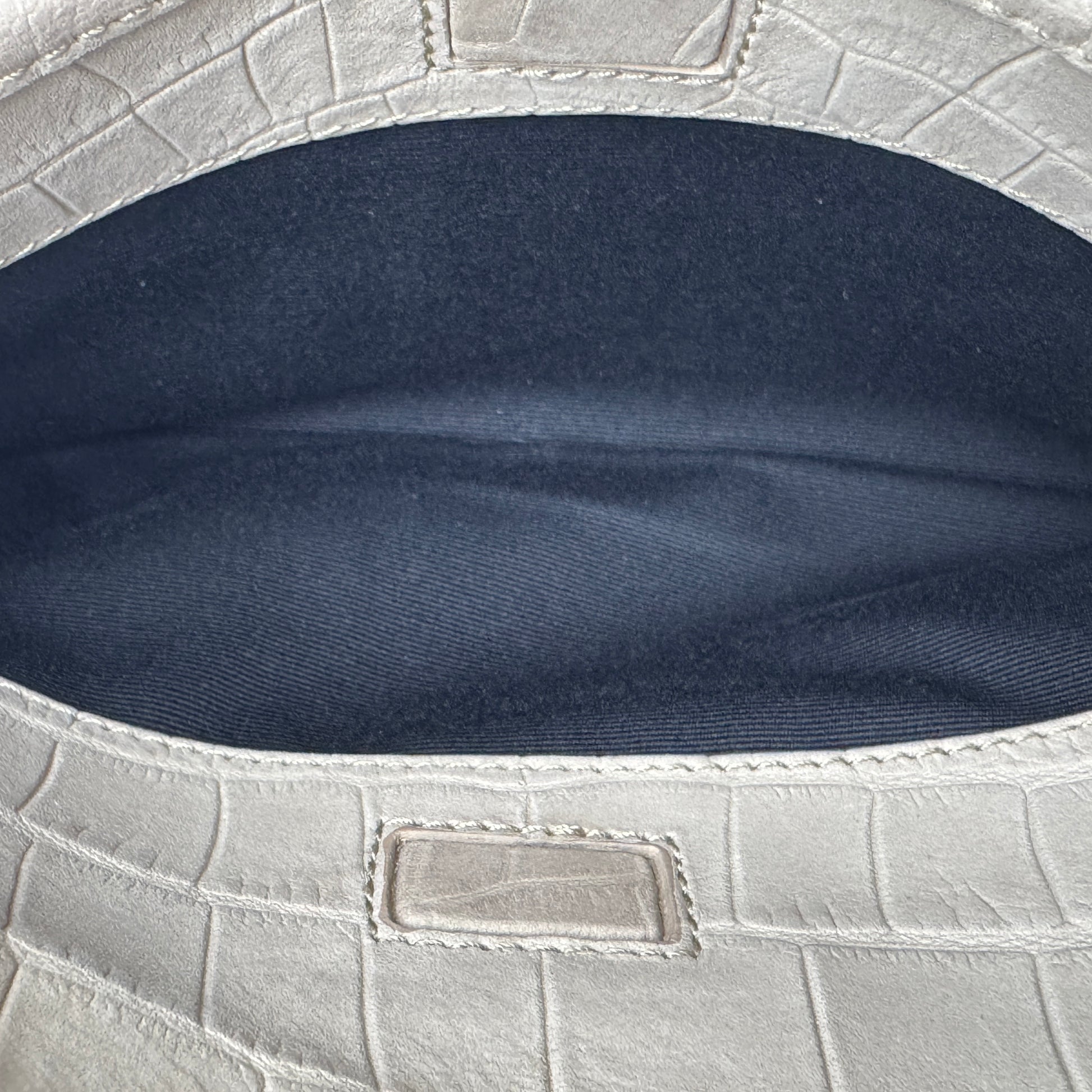 Niki Baby in Light Natural Suede Croc NJ