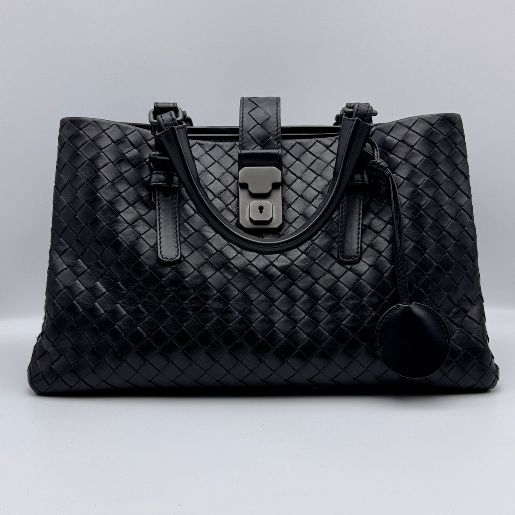 Small Roma Intrecciato Tote NJ