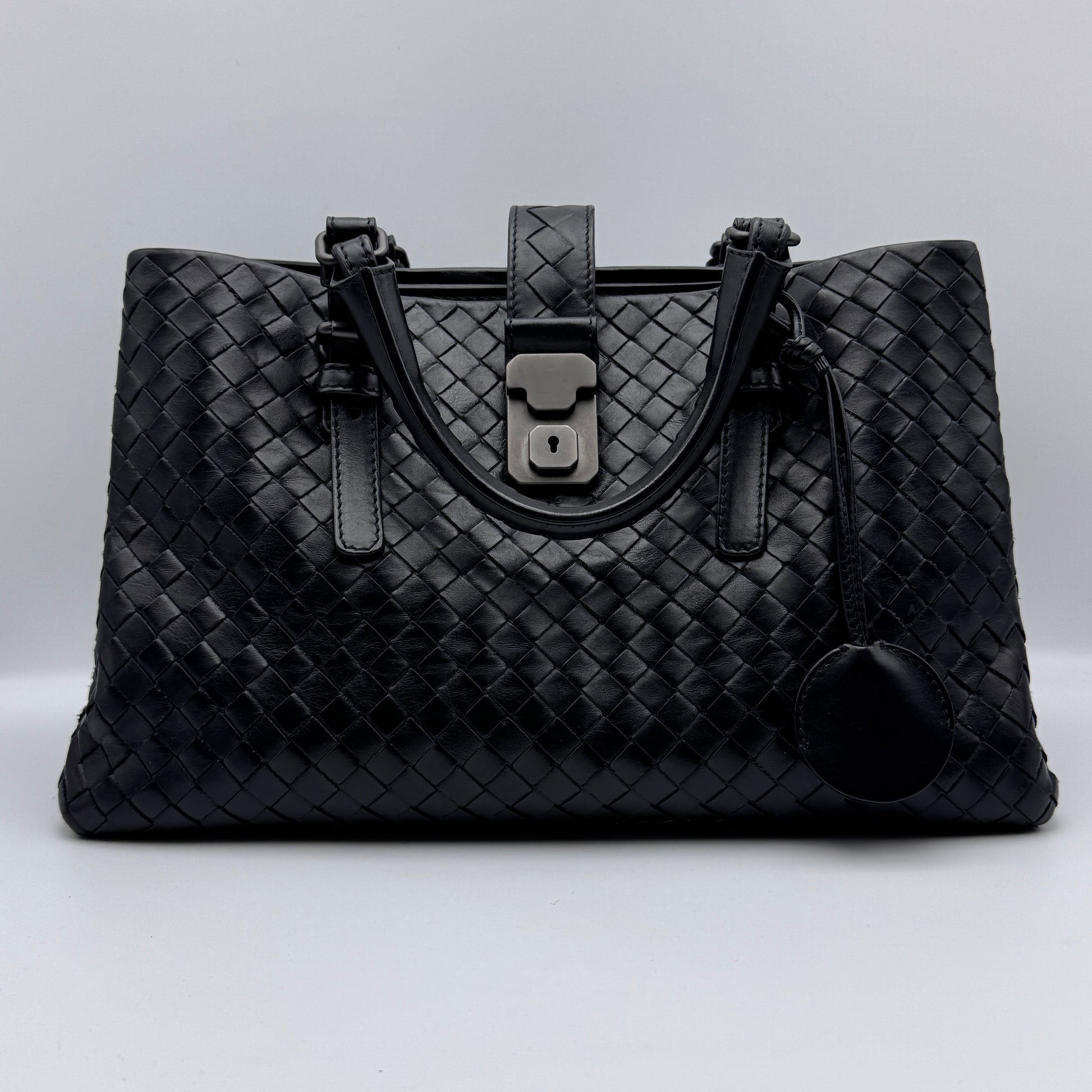 Small Roma Intrecciato Tote NJ