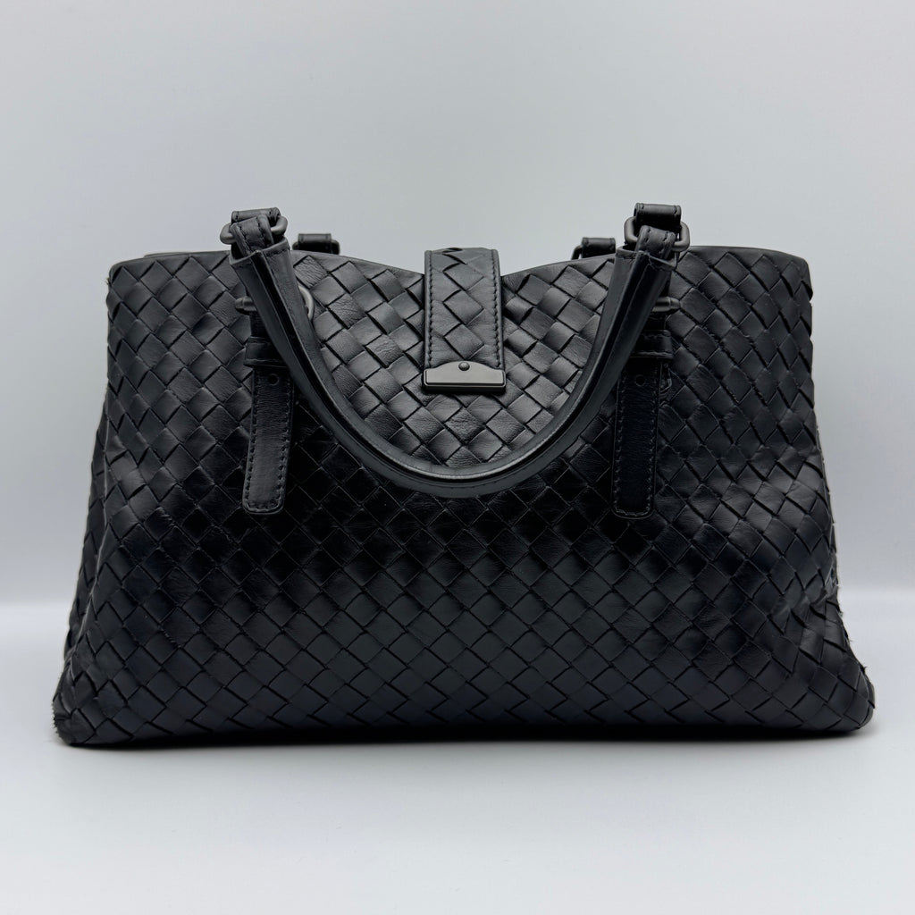 Small Roma Intrecciato Tote NJ