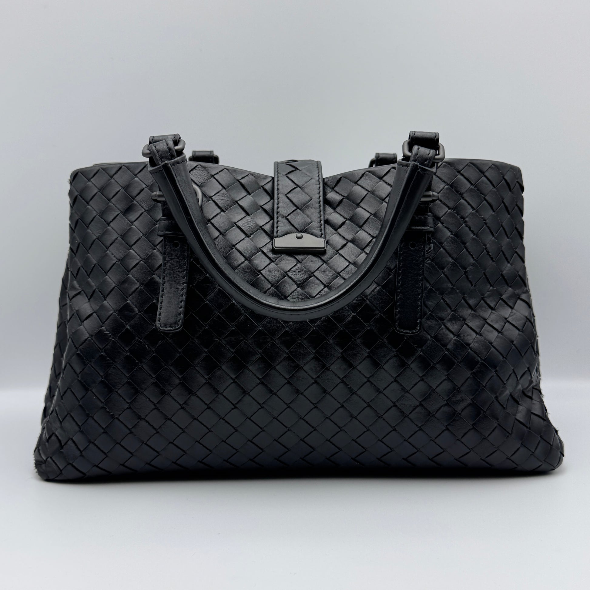 Small Roma Intrecciato Tote NJ
