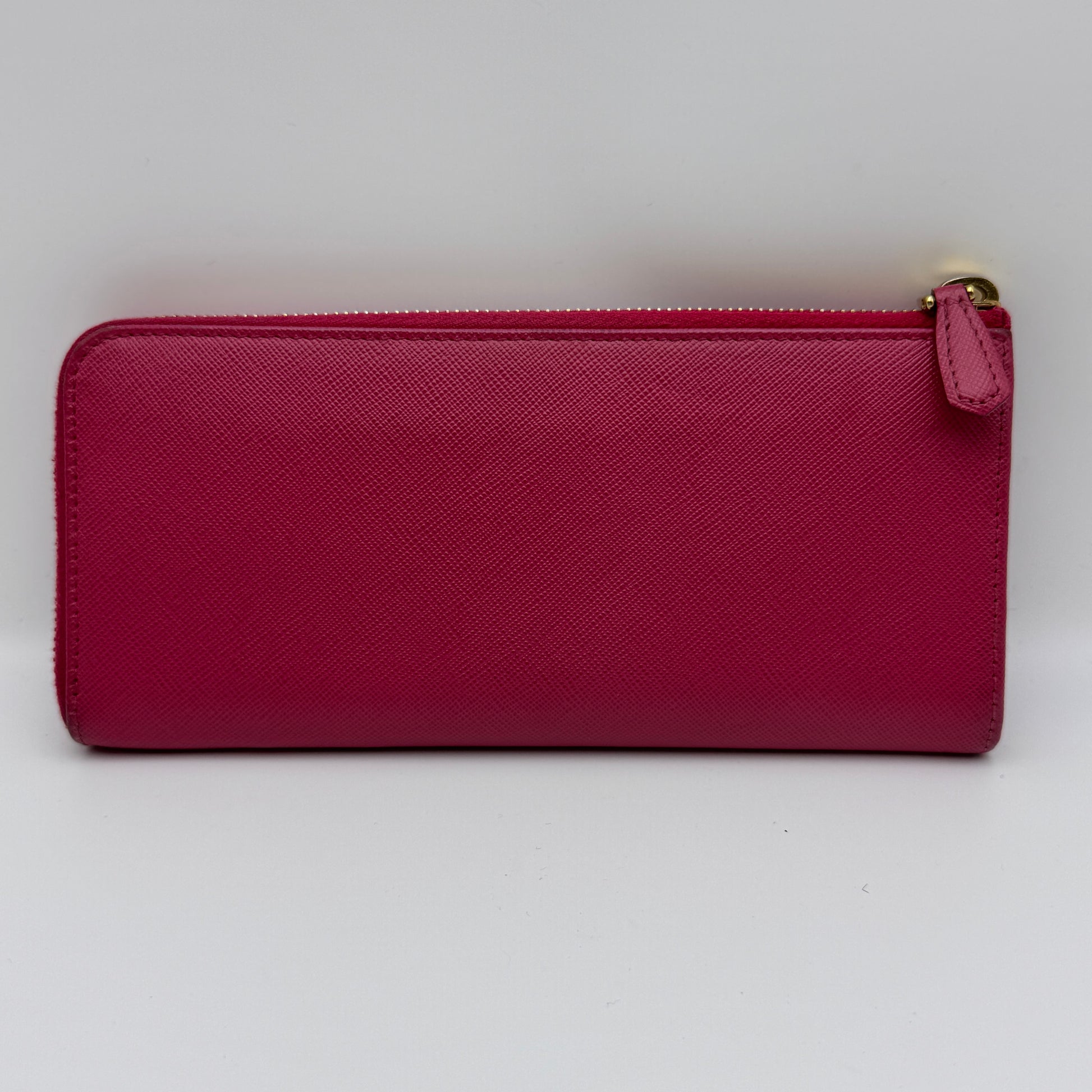 Saffiano Metal Leather Continental Wallet NJ