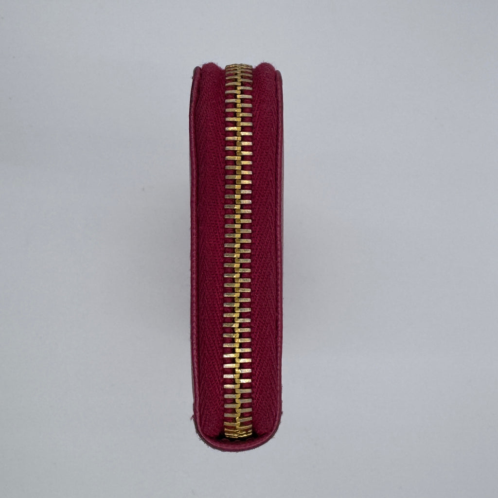 Saffiano Metal Leather Continental Wallet NJ