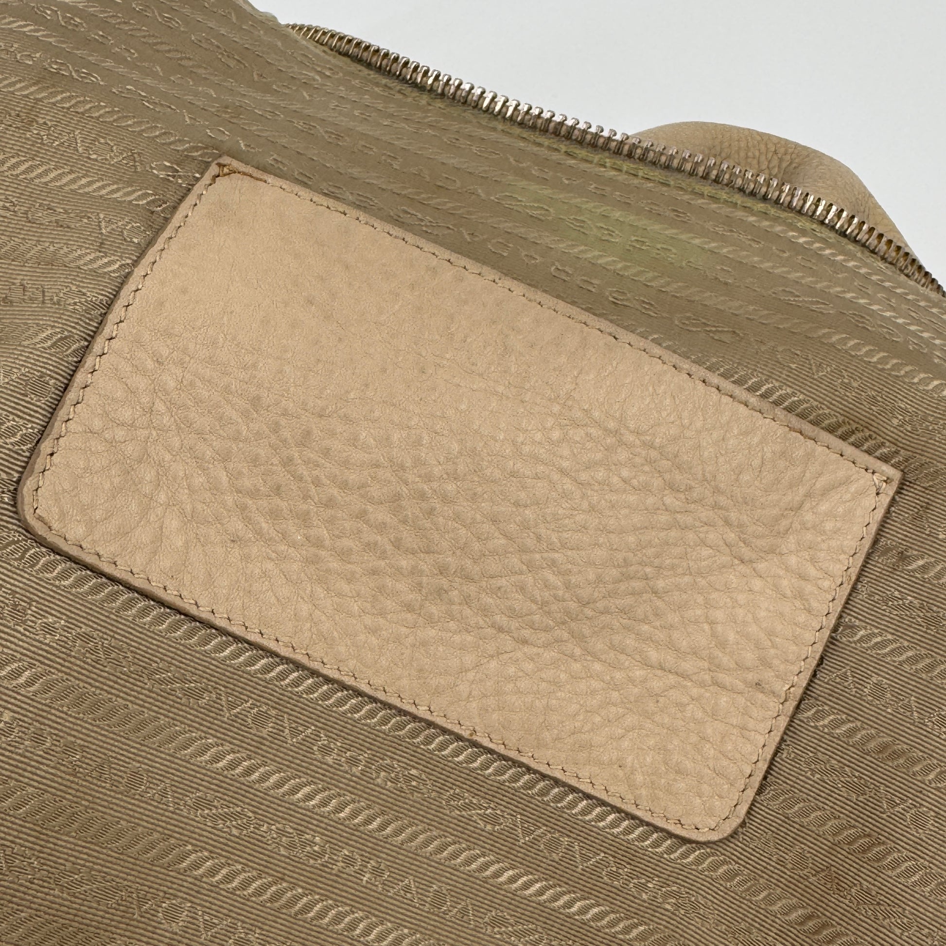 Vitello Daino Leather Hobo NJ