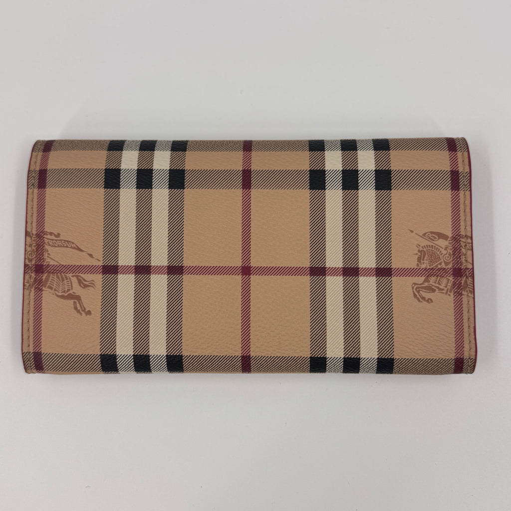 Nova Check Pattern Continental Wallet NJ
