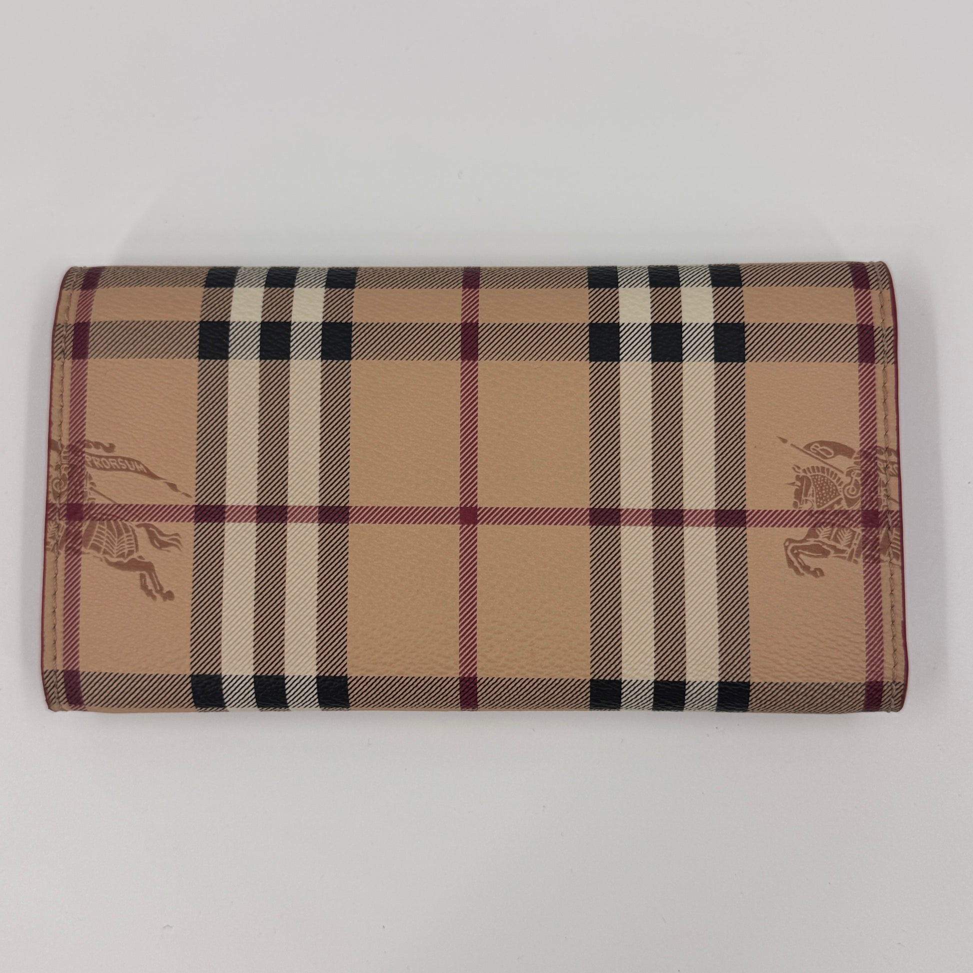 Nova Check Pattern Continental Wallet NJ