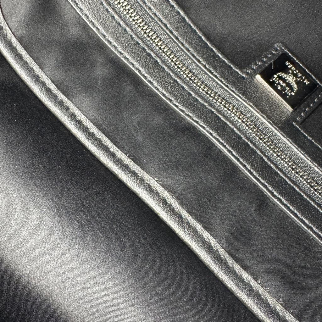 Calfskin Medium Studded Backpack Black NJ
