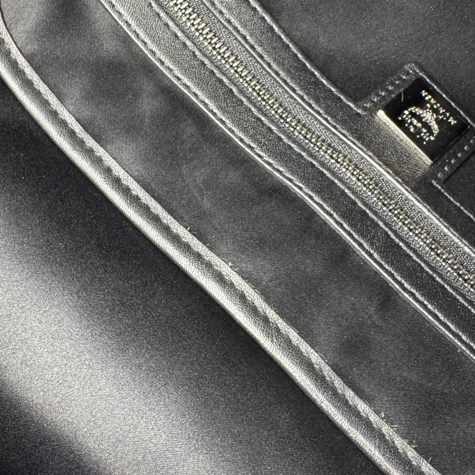 Calfskin Medium Studded Backpack Black NJ