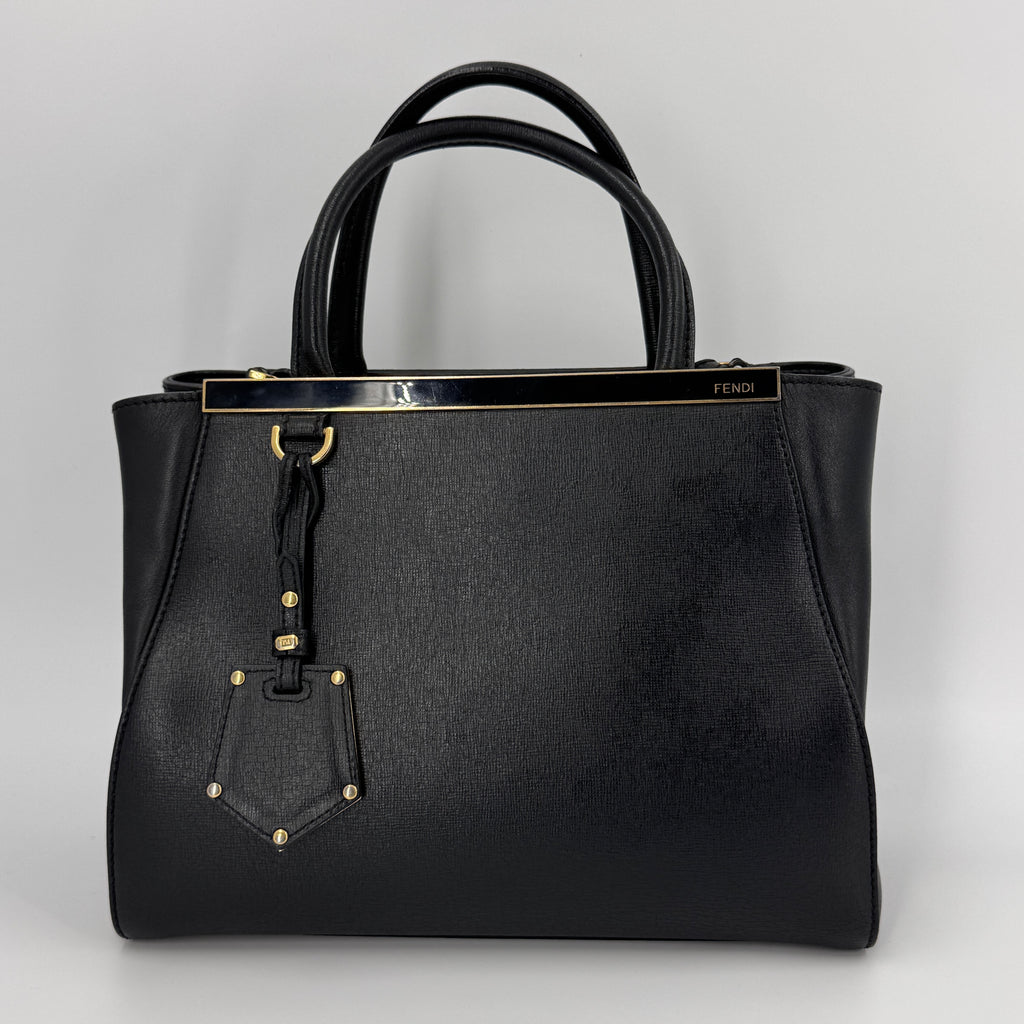 Vitello Elite Regular 2Jours Tote Black NJ