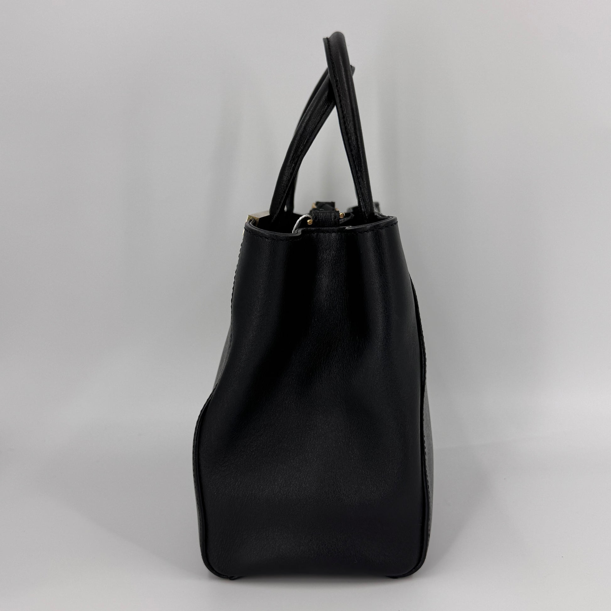 Vitello Elite Regular 2Jours Tote Black NJ