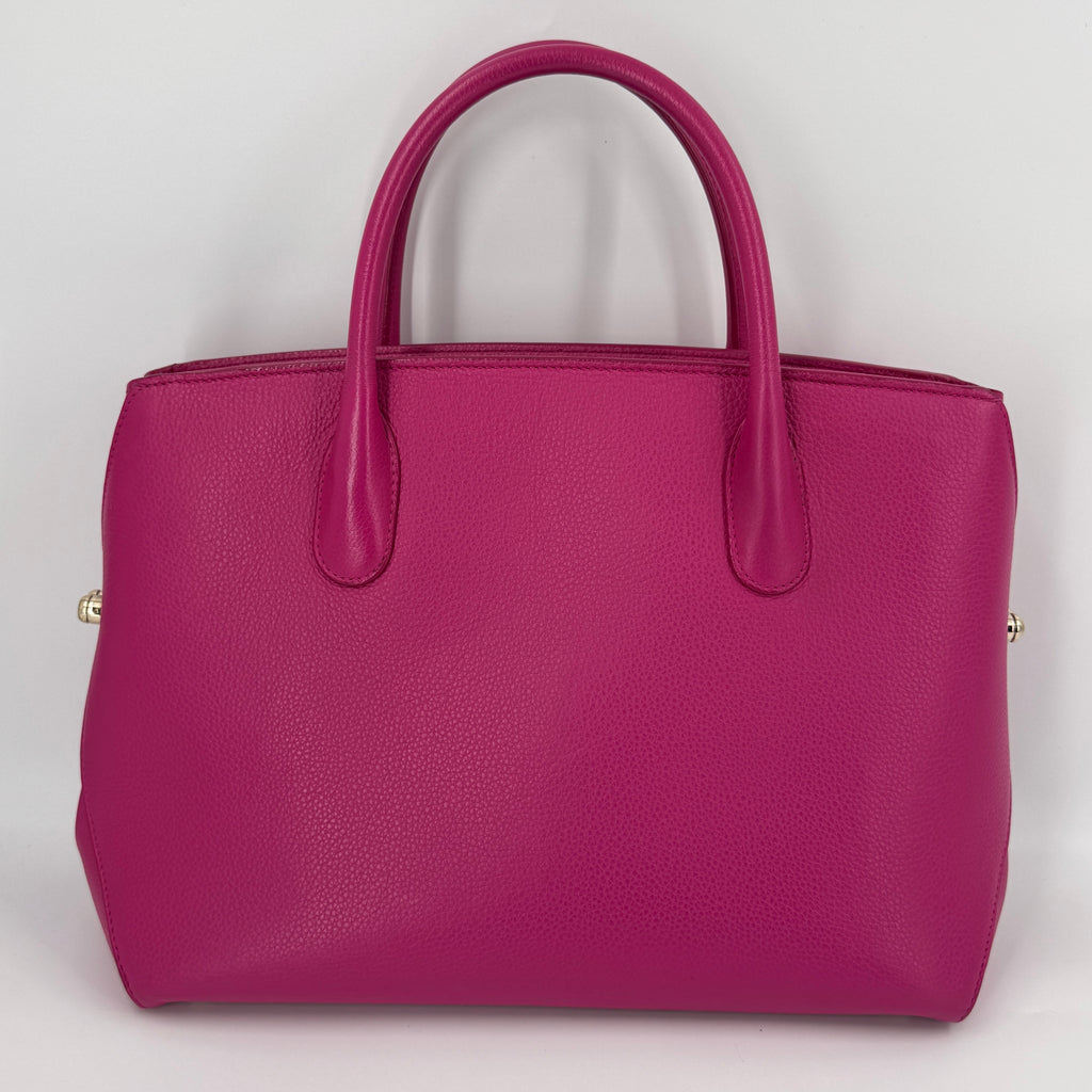 Open Bar Bag Leather Medium NJ