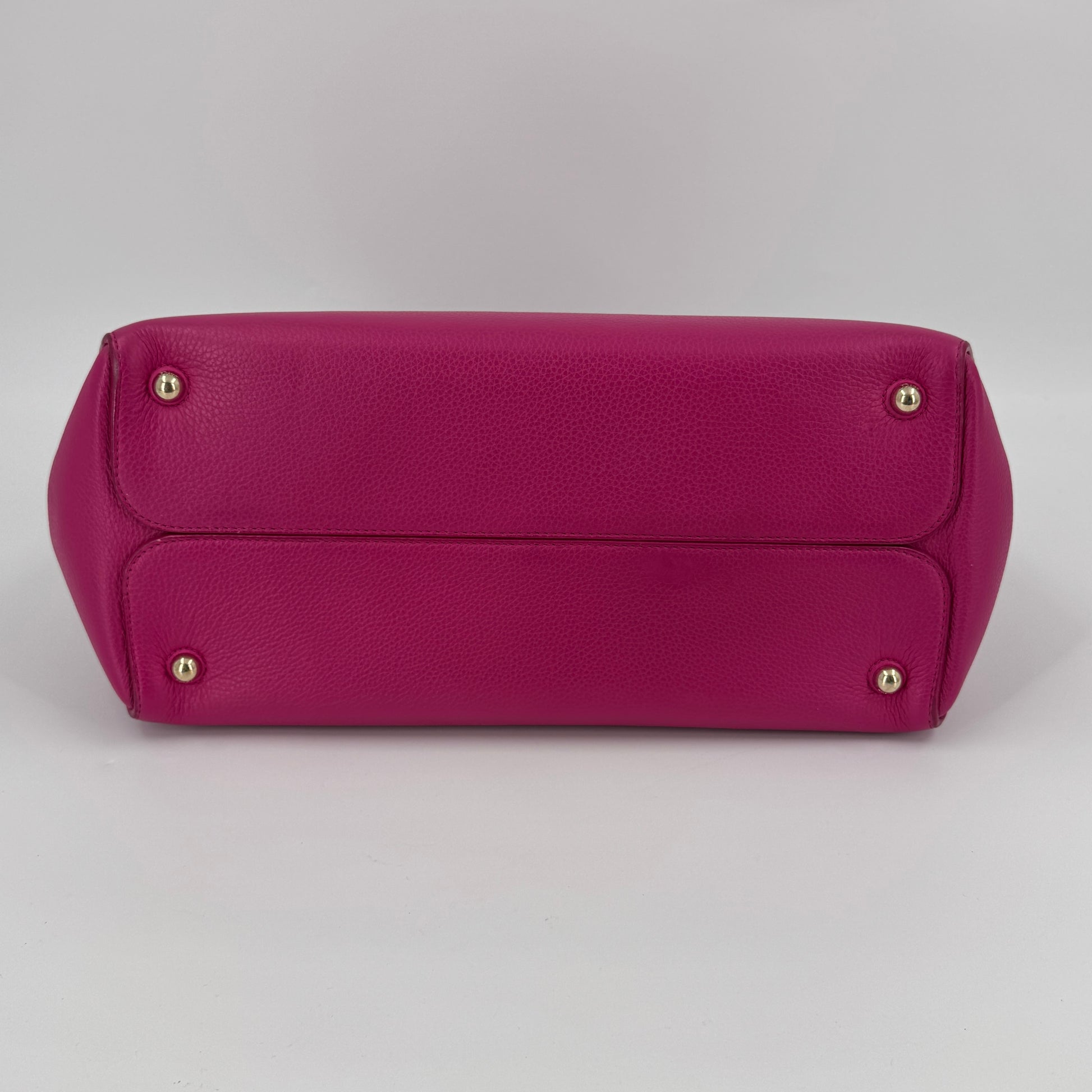 Open Bar Bag Leather Medium NJ