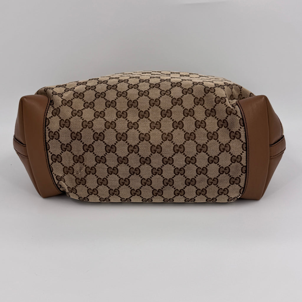 Monogram Medium Craft Tote Brown NJ