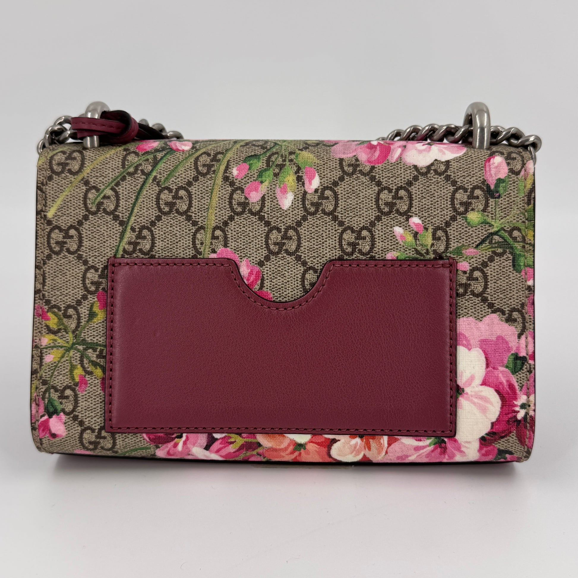 GG Supreme Blooms Small Padlock Shoulder Bag NJ