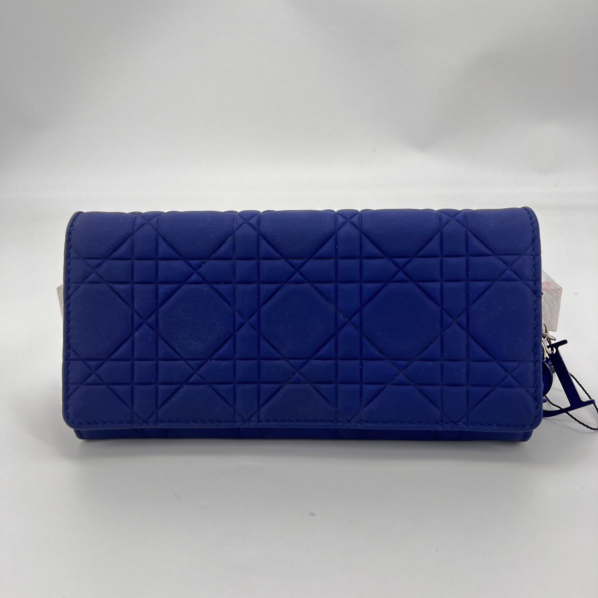 Lady Dior Wallet on Chain Pouch Cannage Quilt Lambskin Long Twins