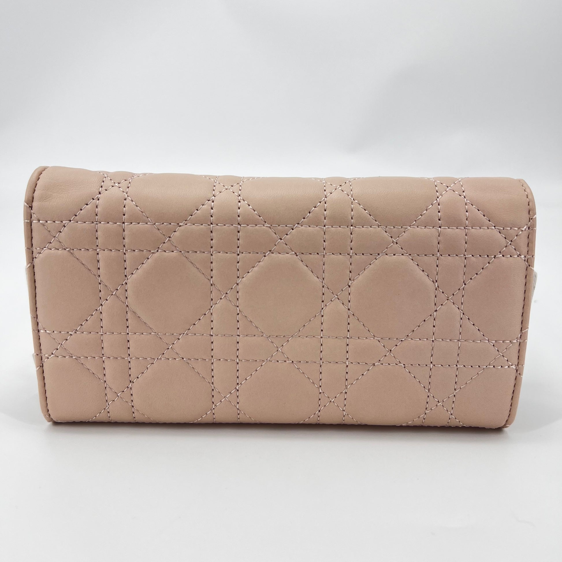 Miss Dior Rendez Vous Chain Wallet Cannage Quilt Lambskin Twins