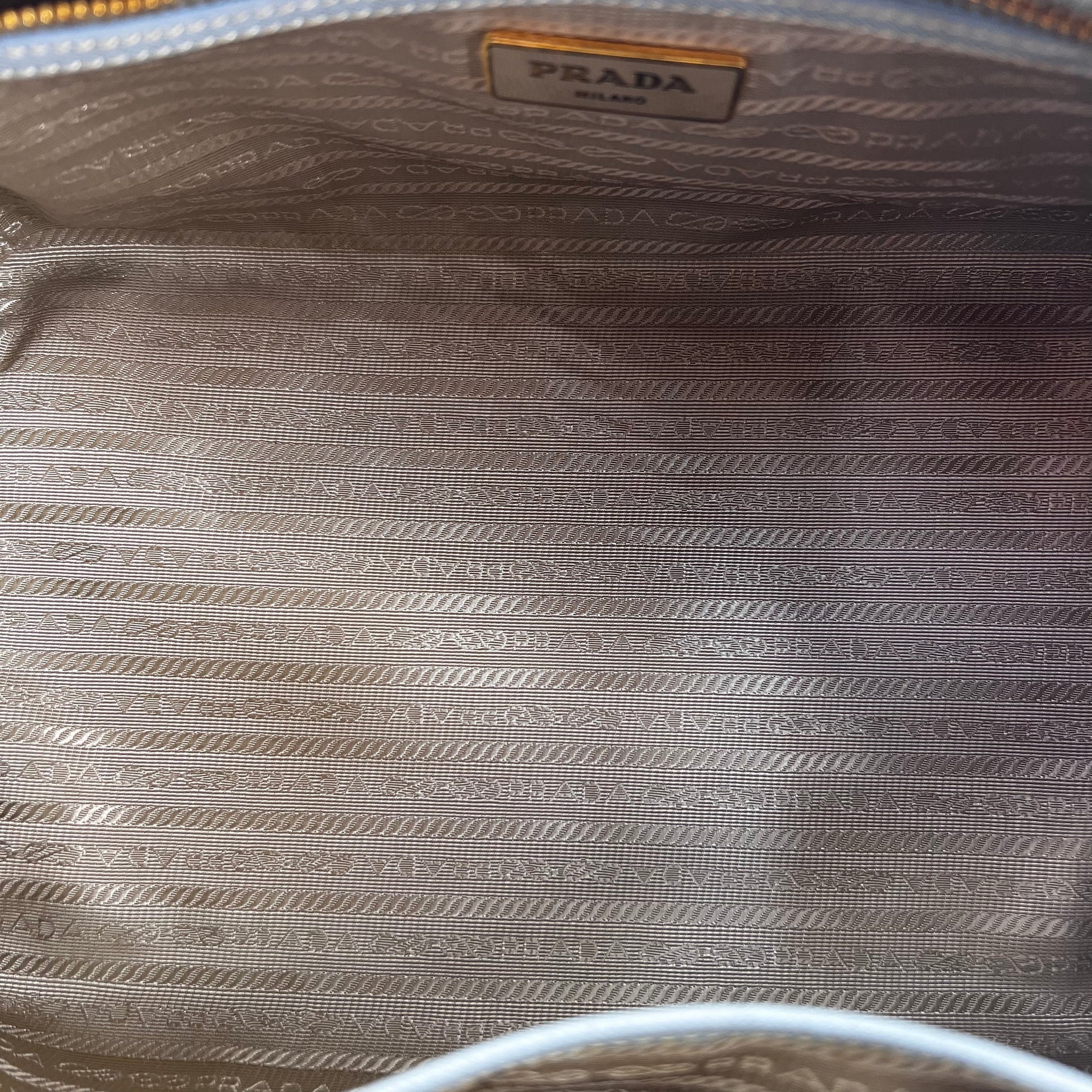Convertible Bowler Bag Saffiano Leather Medium Twins