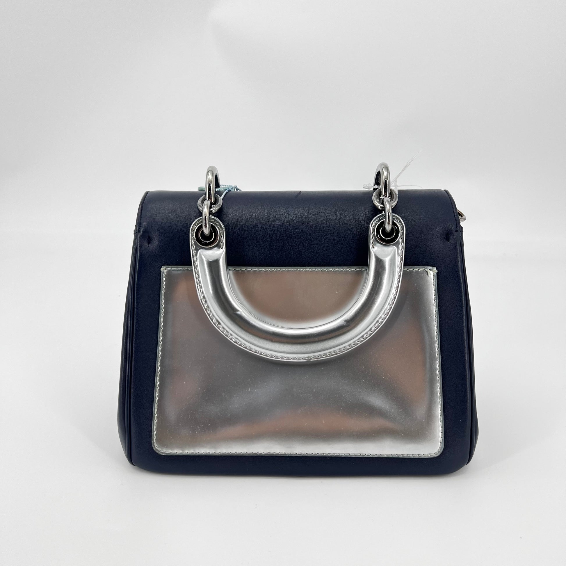 Be Dior Bag Pebbled Leather Small Twins