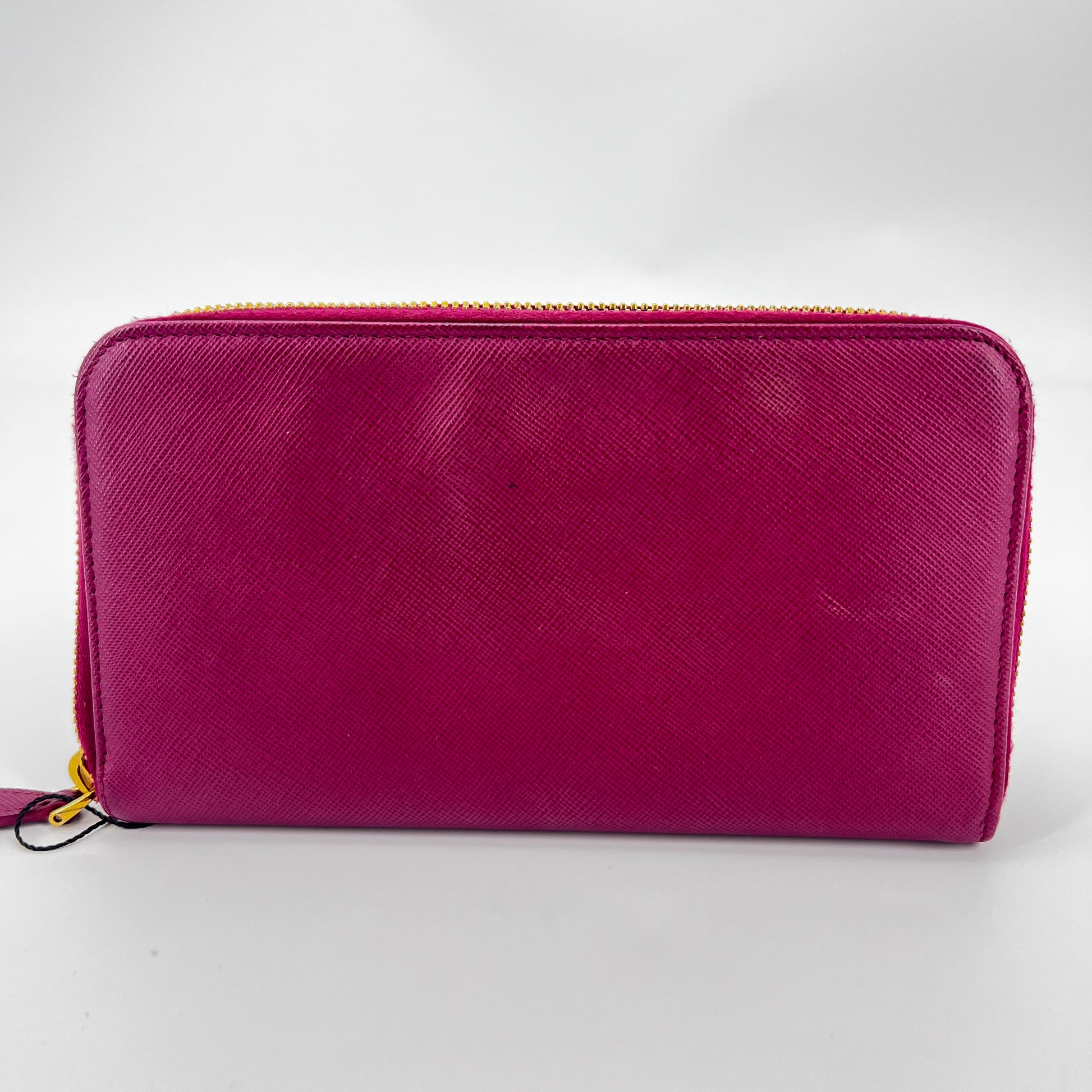 Saffiano Lux Leather Continental Wallet - twins