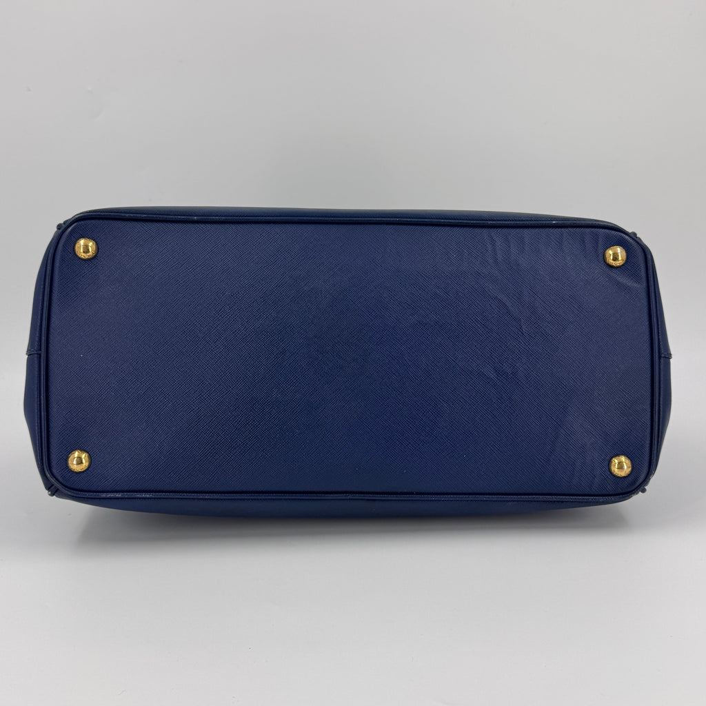 Double Zip Lux Tote Saffiano Leather Large NJ