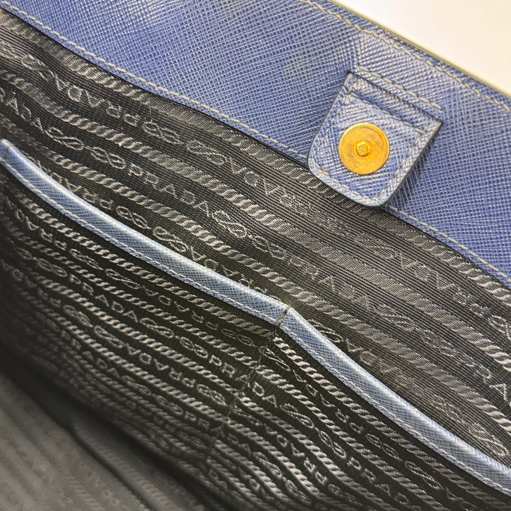 Double Zip Lux Tote Saffiano Leather Large NJ