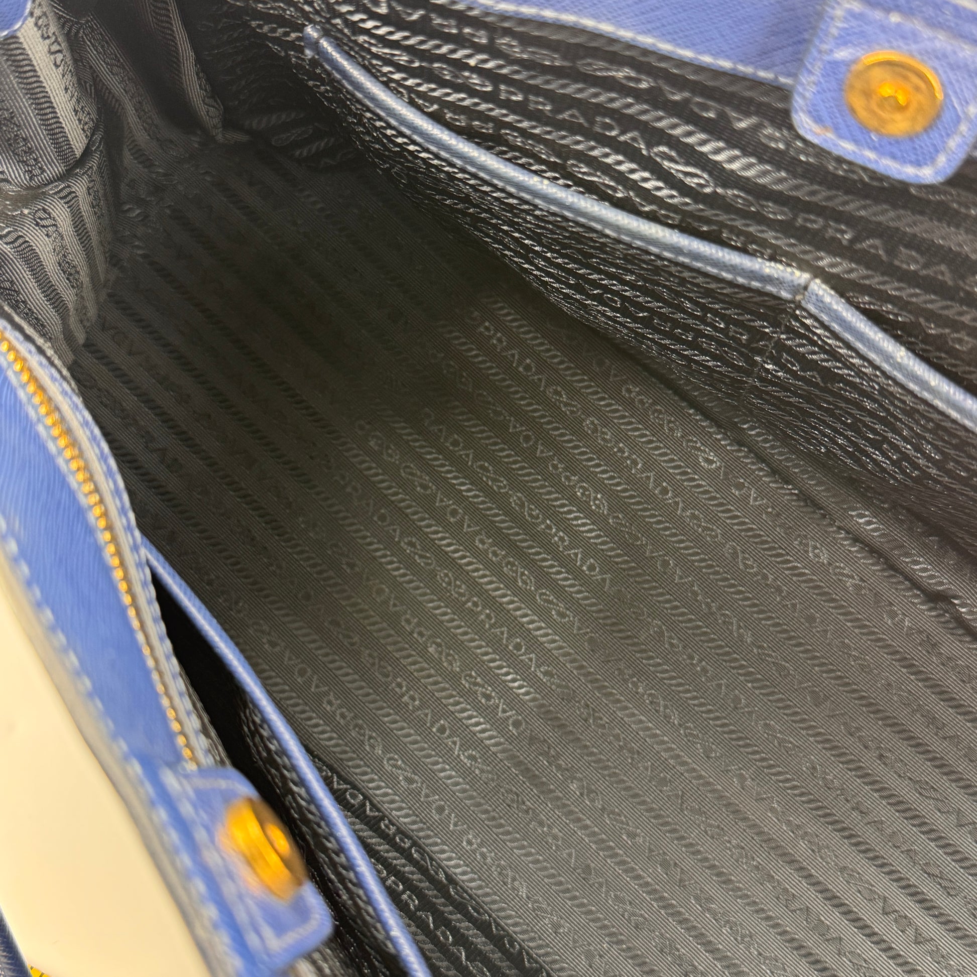Double Zip Lux Tote Saffiano Leather Large NJ