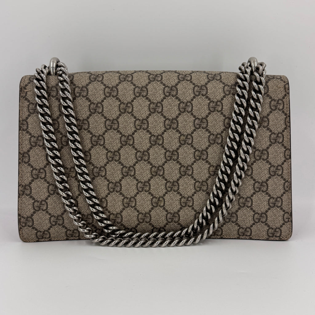 GG Supreme Monogram Small Dionysus Shoulder Bag Pink NJ