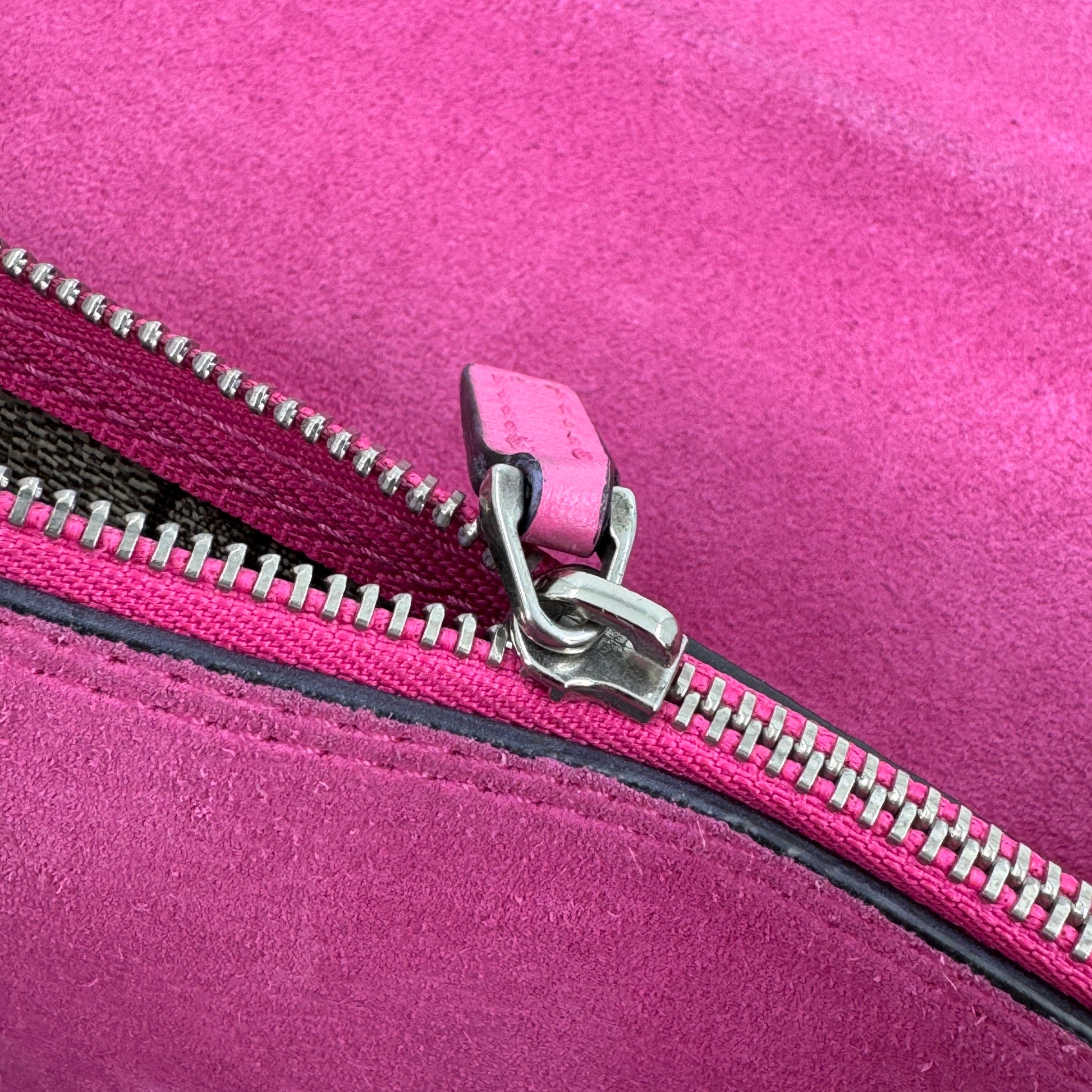 GG Supreme Monogram Small Dionysus Shoulder Bag Pink NJ