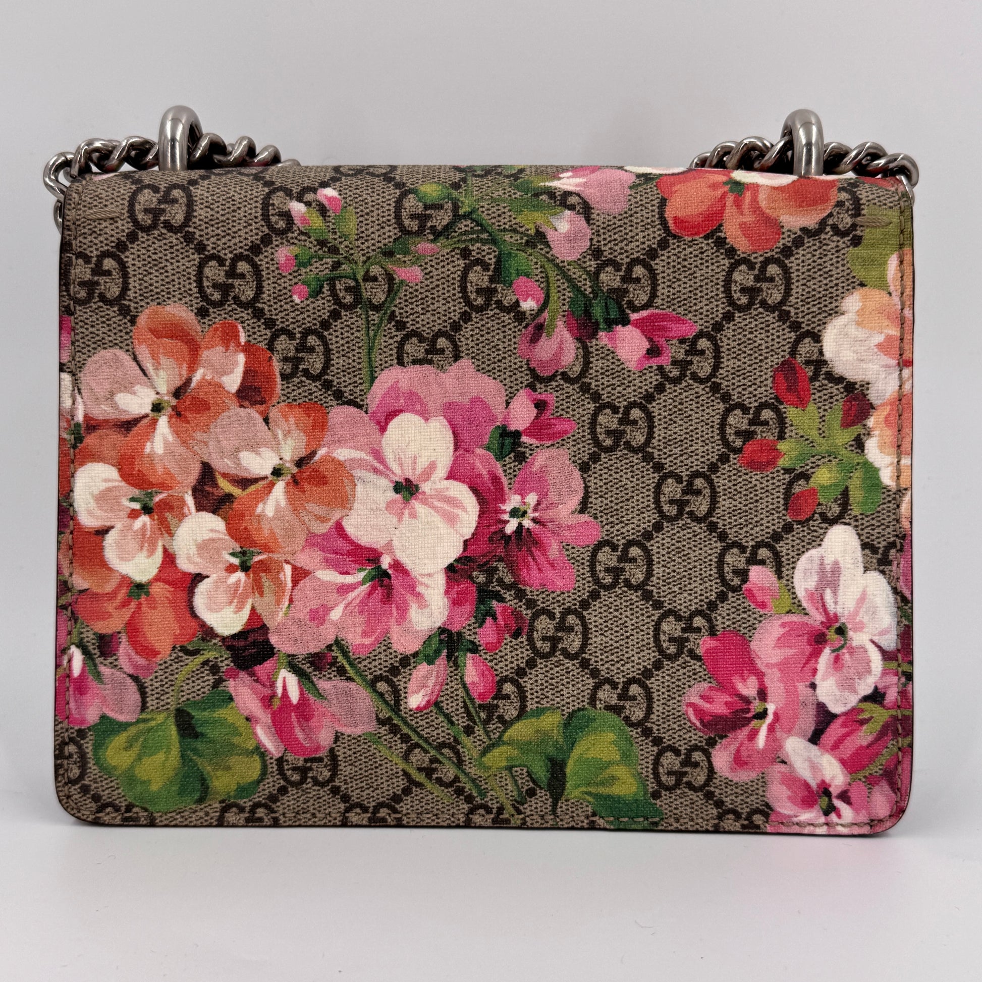 Dionysus Bag Blooms Print GG Coated Canvas Mini NJ