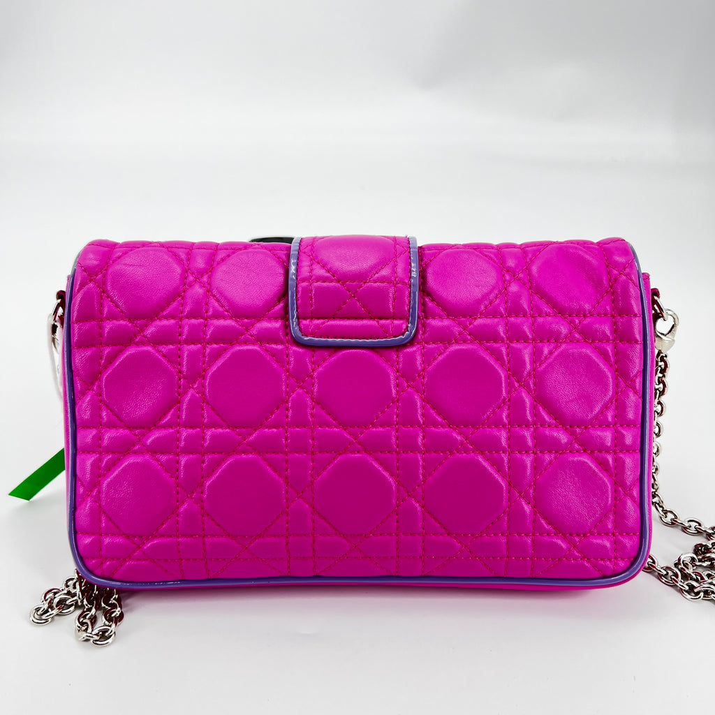 New Lock Flap Bag Cannage Quilt Lambskin Small twins