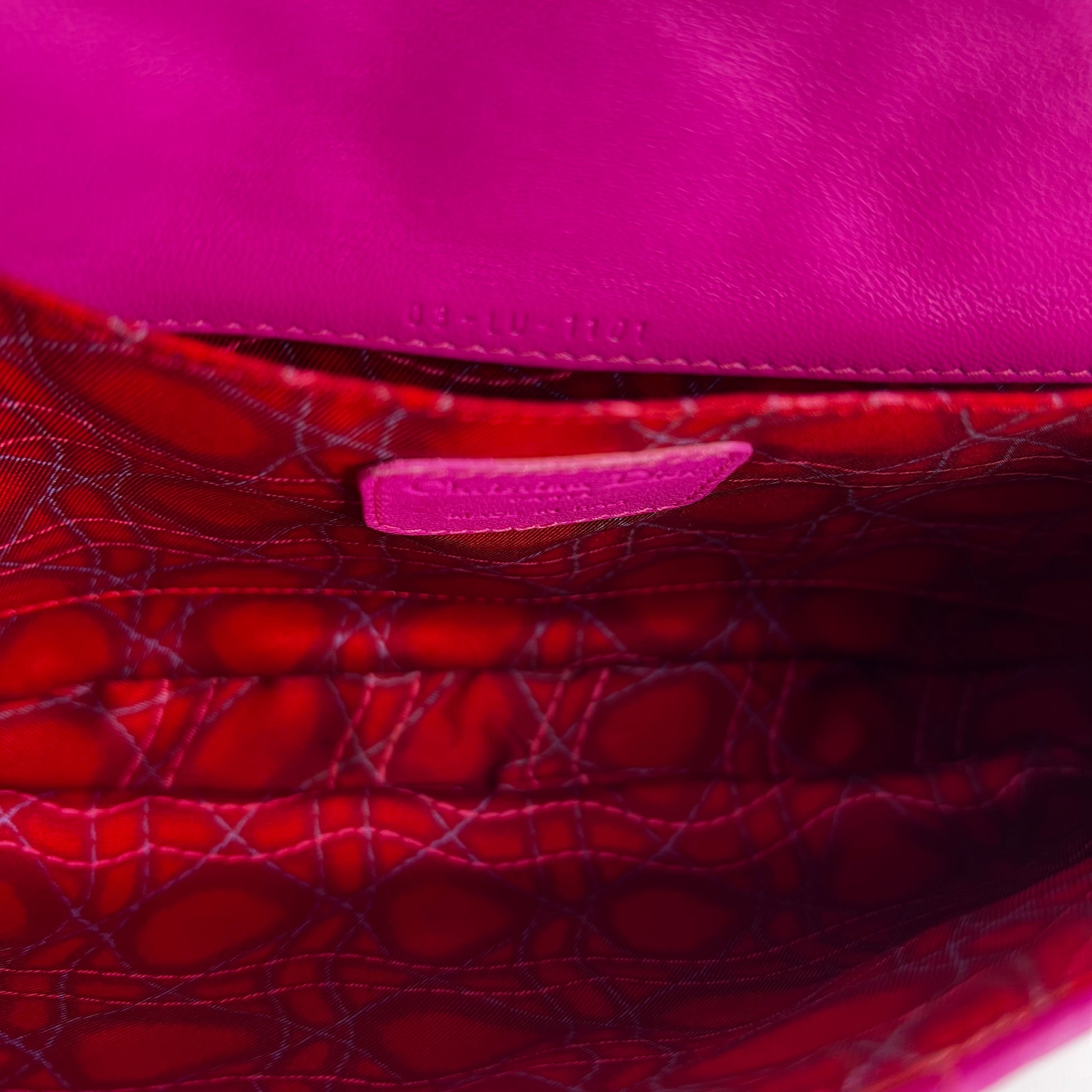 New Lock Flap Bag Cannage Quilt Lambskin Small twins