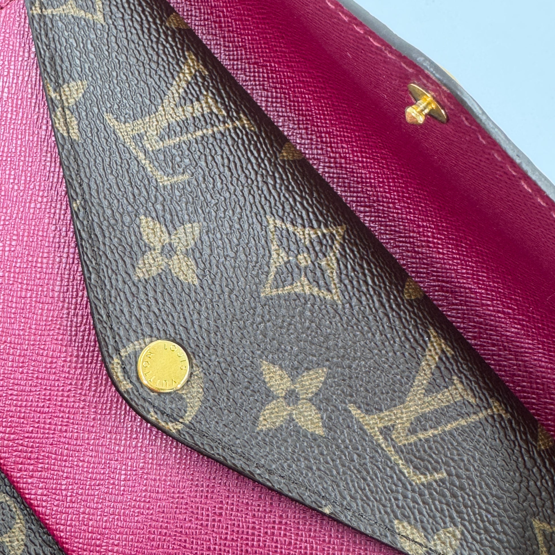 Monogram Epi Marie-Lou Long Wallet Fuchsia NJ